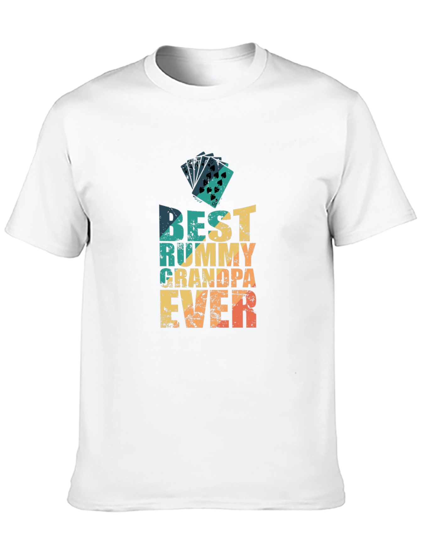 Best Rummy Grandpa Ever Graphic Tee