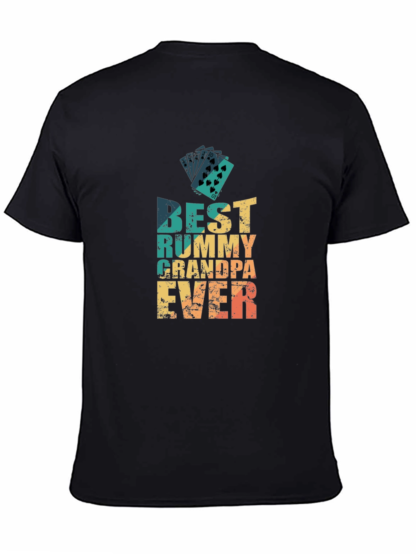Best Rummy Grandpa Ever Graphic Tee
