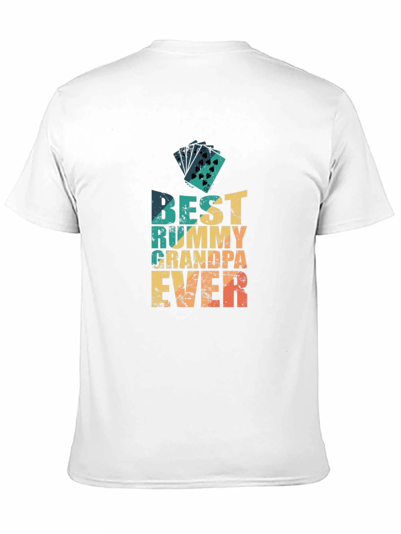 Best Rummy Grandpa Ever Graphic Tee
