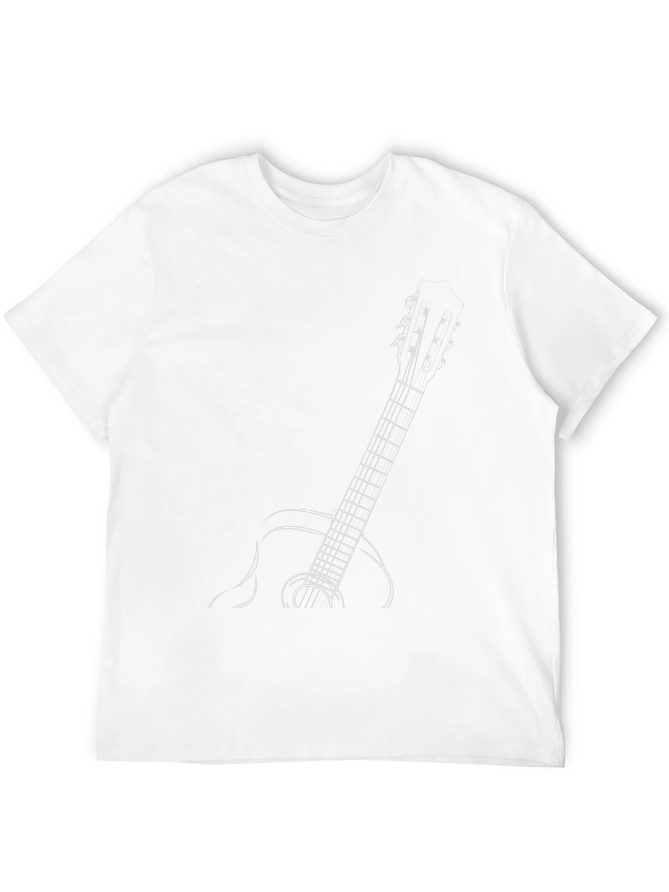 Guitar Graphic Tee - Cool Casual Style