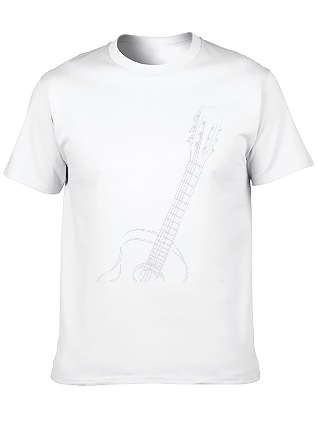 Guitar Graphic Tee - Cool Casual Style