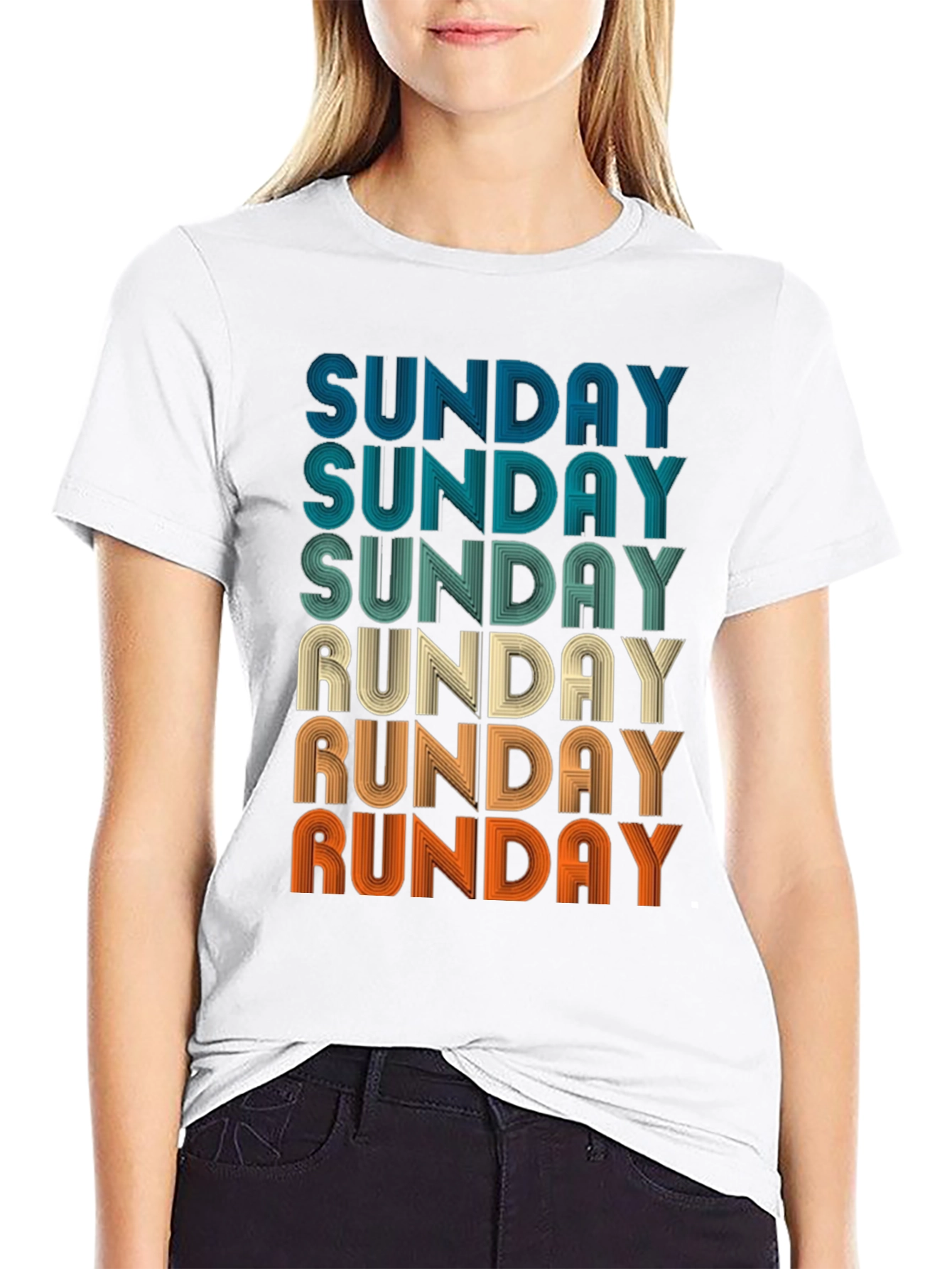 Retro Sunday Runday T-Shirt