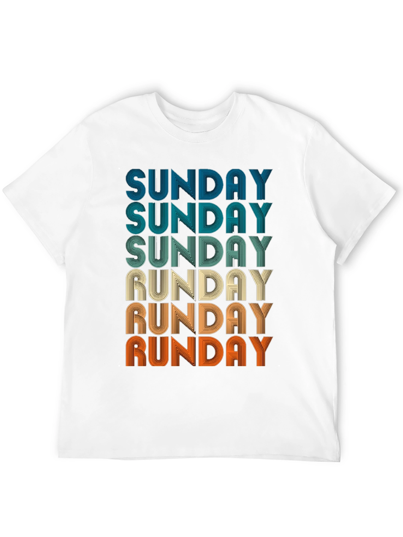 Retro Sunday Runday T-Shirt