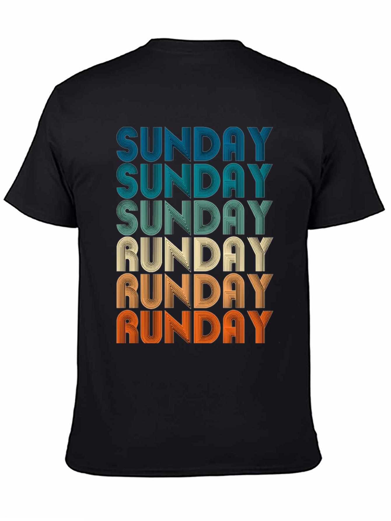 Retro Sunday Runday T-Shirt