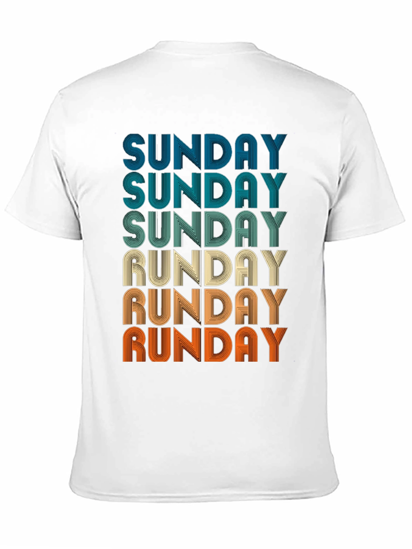 Retro Sunday Runday T-Shirt