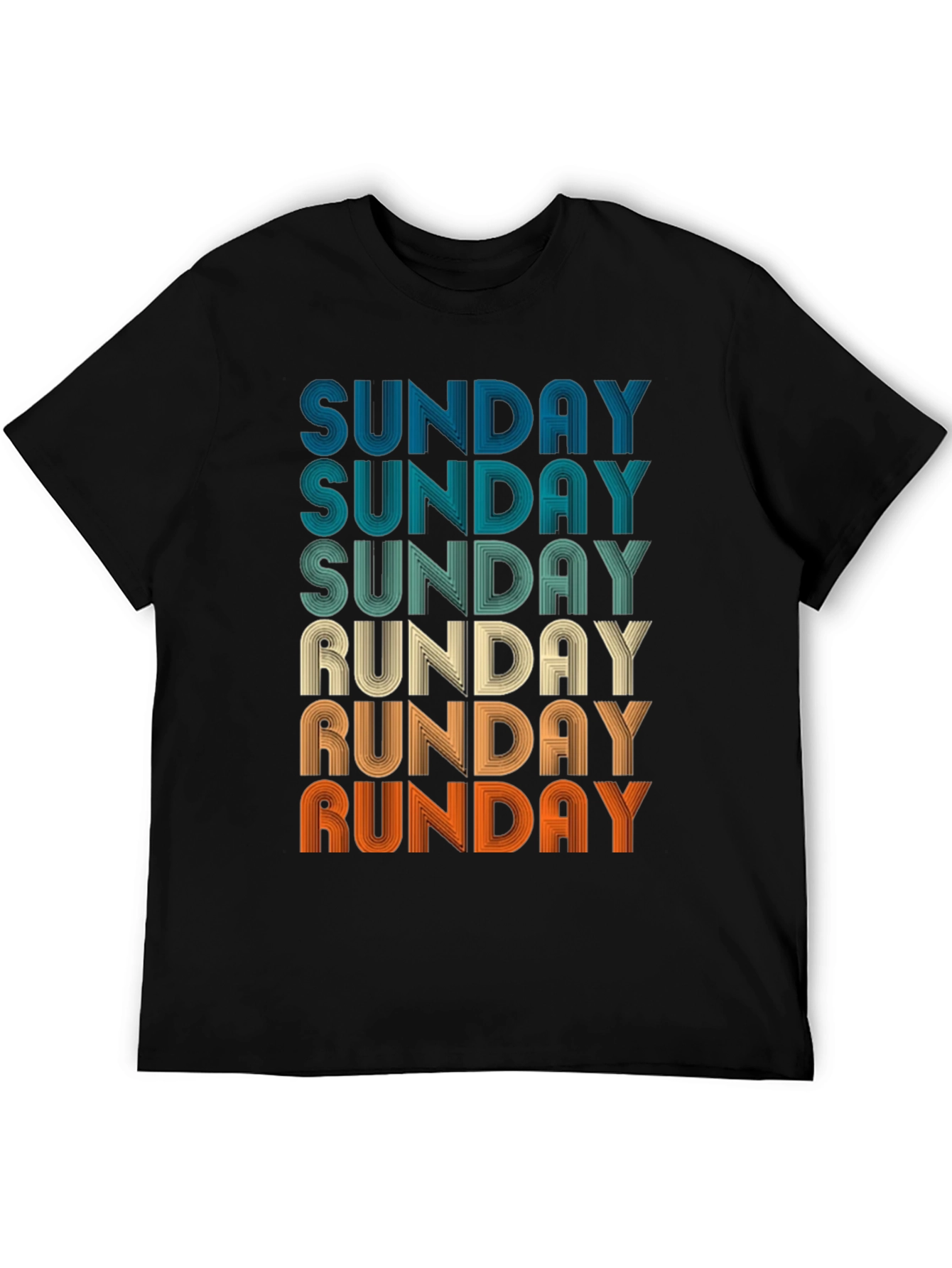 Retro Sunday Runday T-Shirt