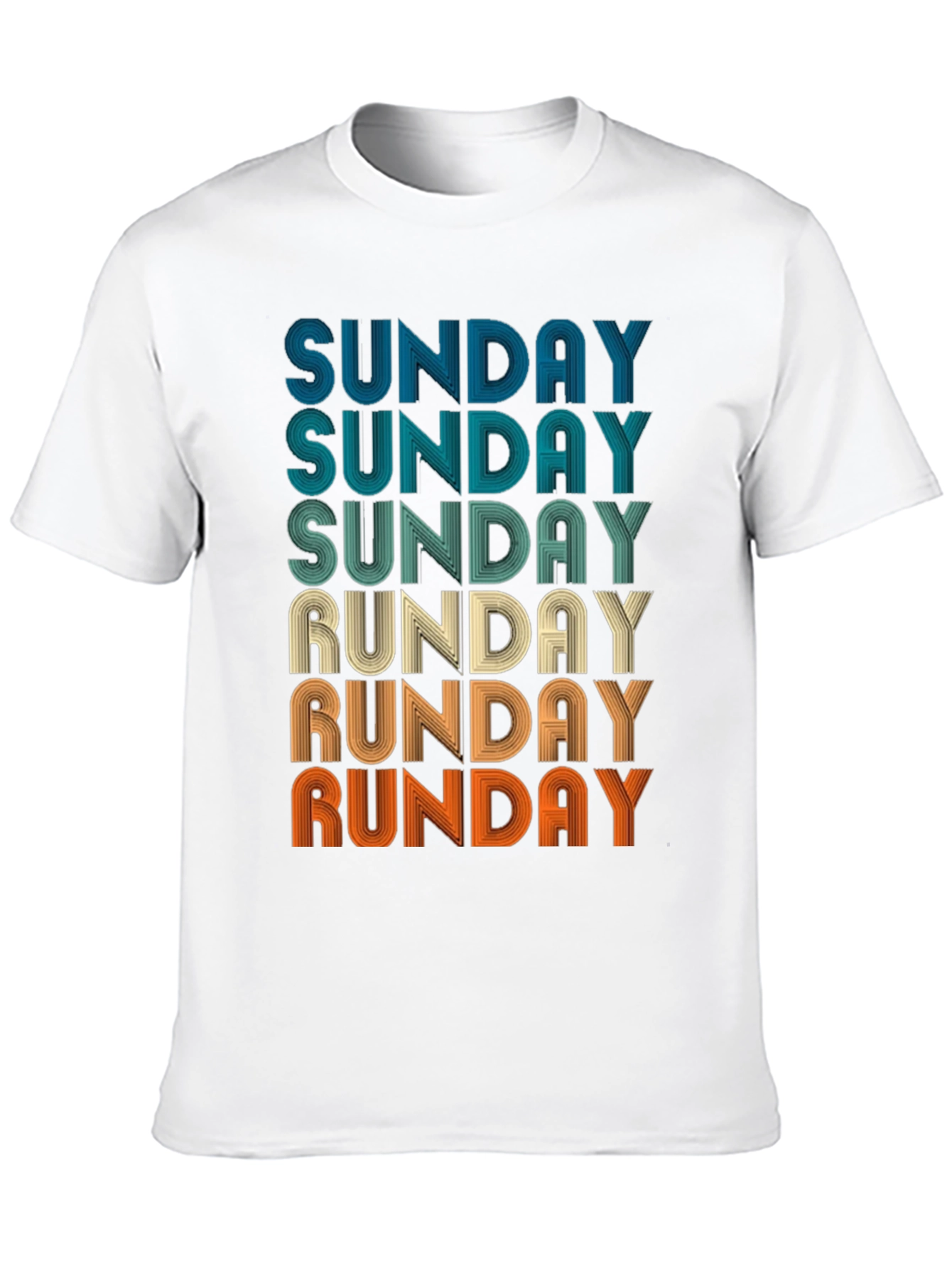 Retro Sunday Runday T-Shirt