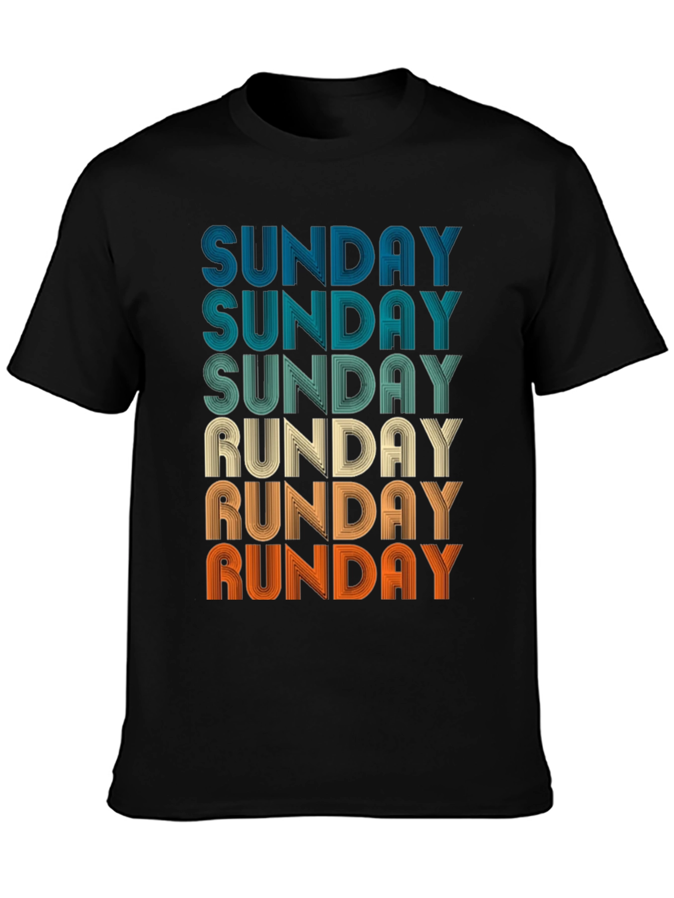 Retro Sunday Runday T-Shirt