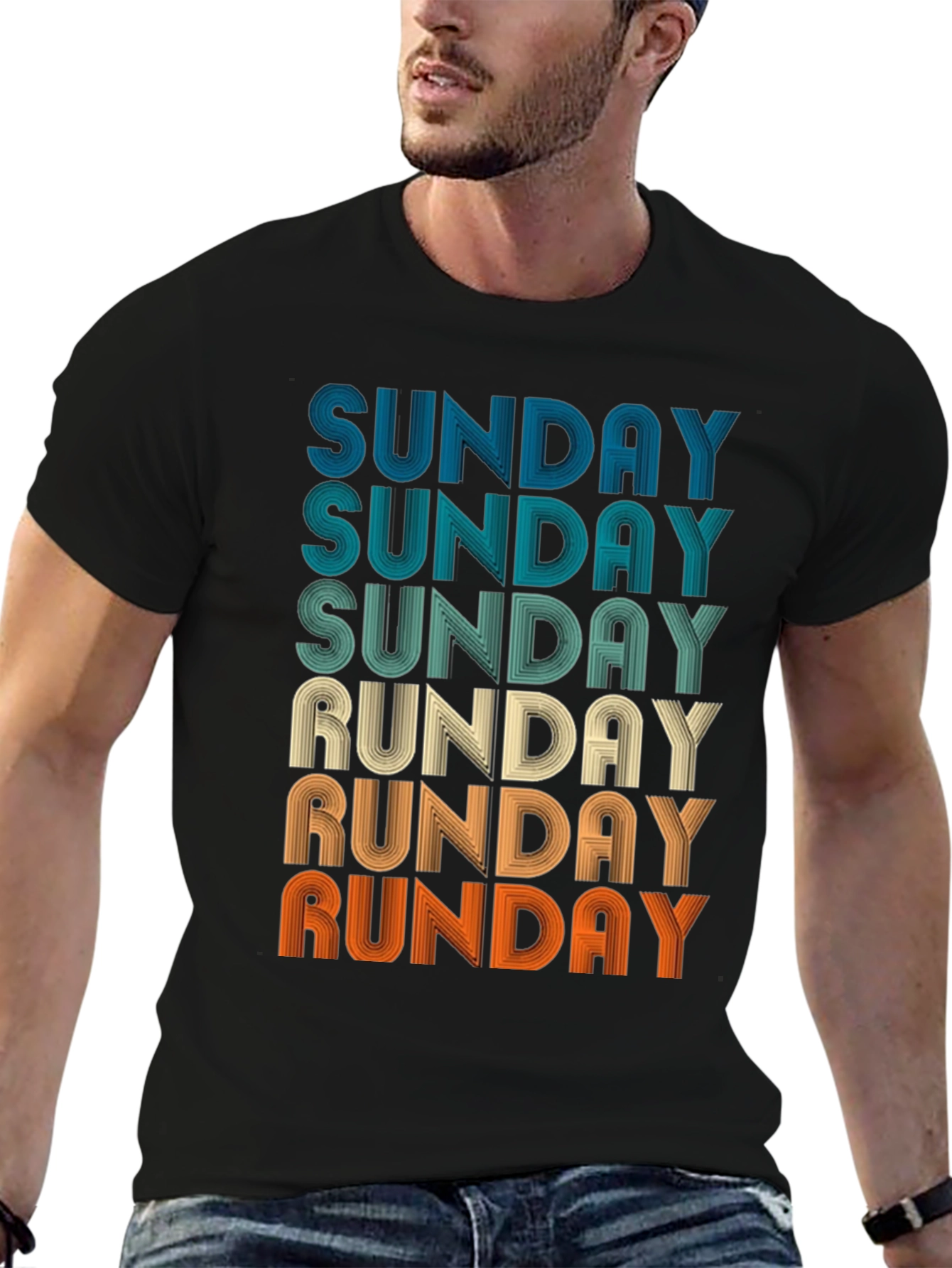 Retro Sunday Runday T-Shirt