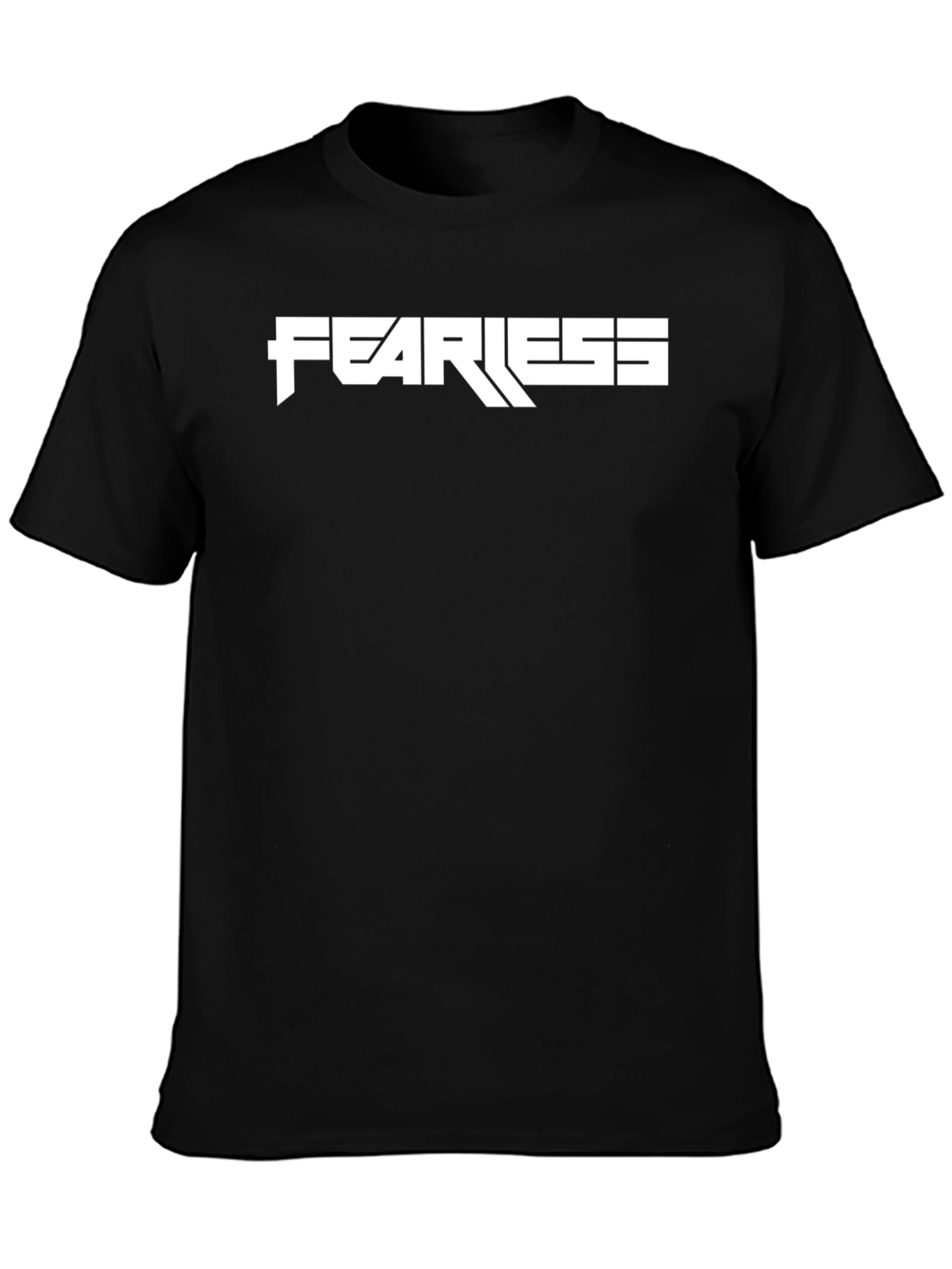 Fearless Graphic Black T-Shirt