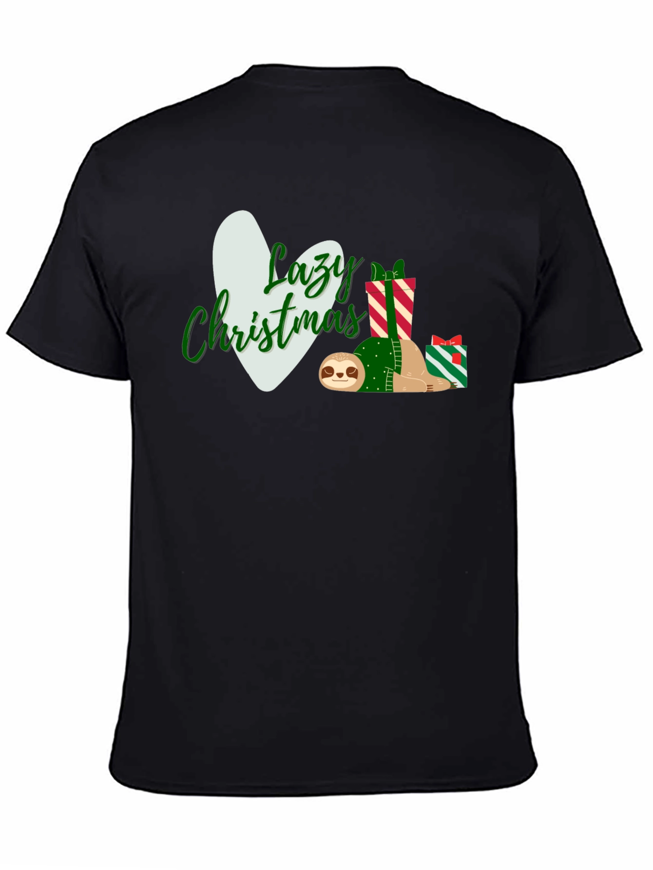 Lazy Christmas Sloth T-Shirt