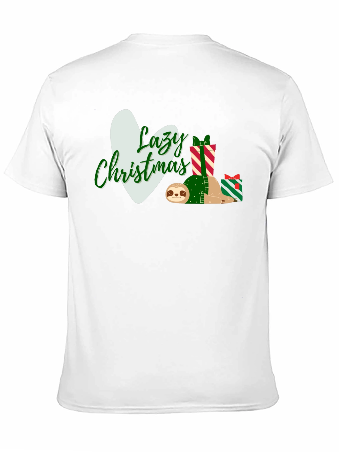 Lazy Christmas Sloth T-Shirt