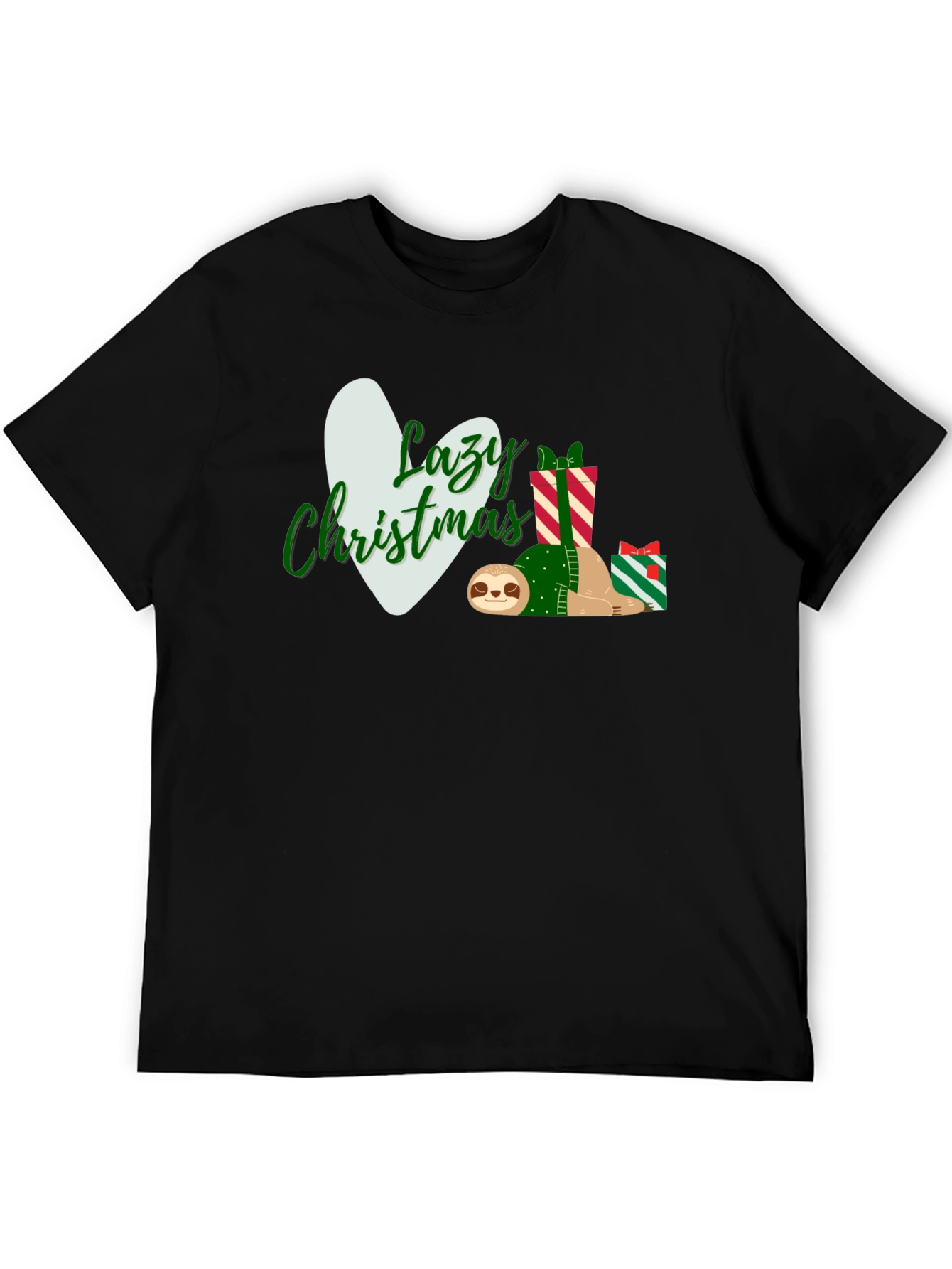 Lazy Christmas Sloth T-Shirt