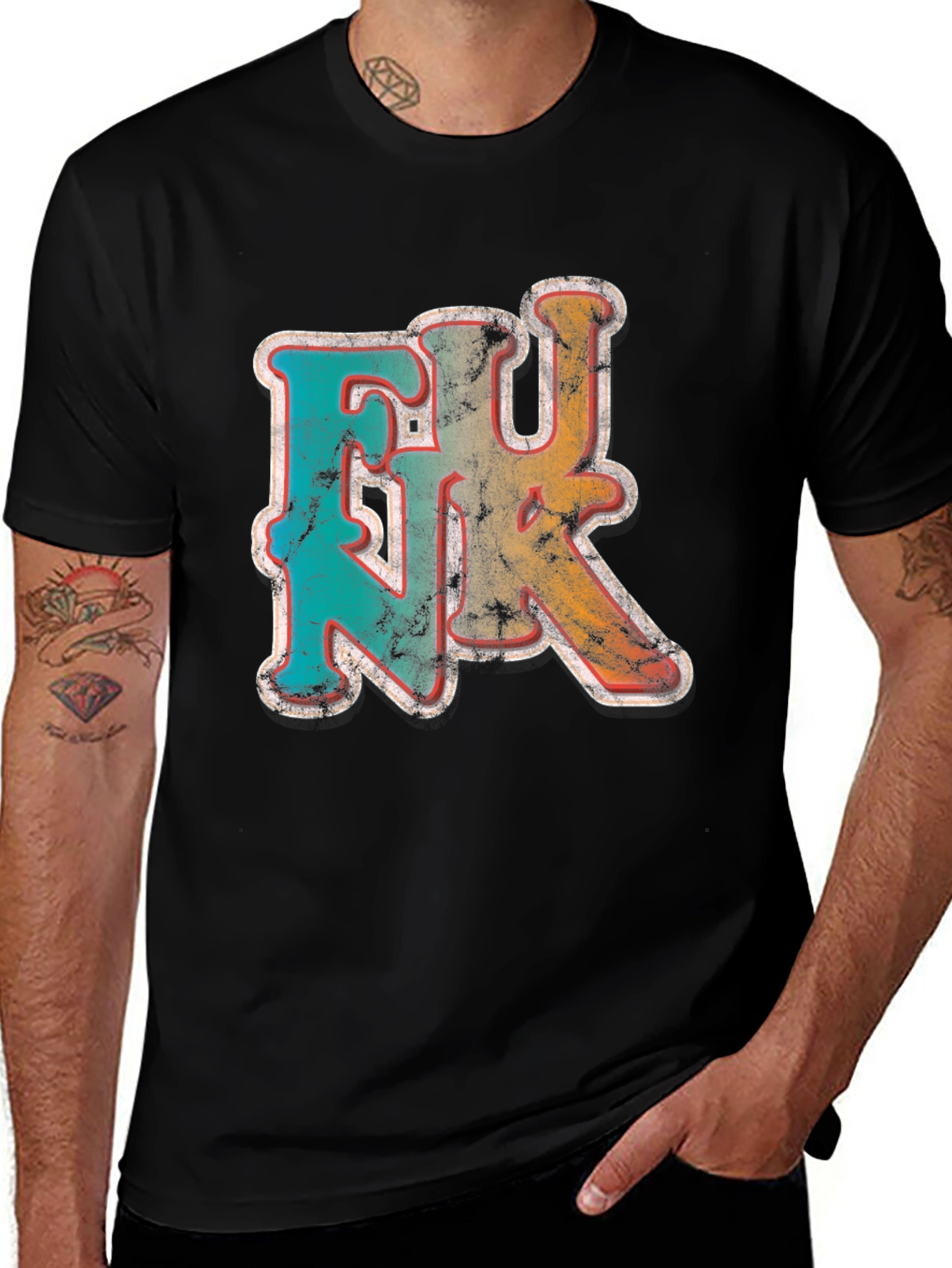 Retro Graphic Tee - Unique Design