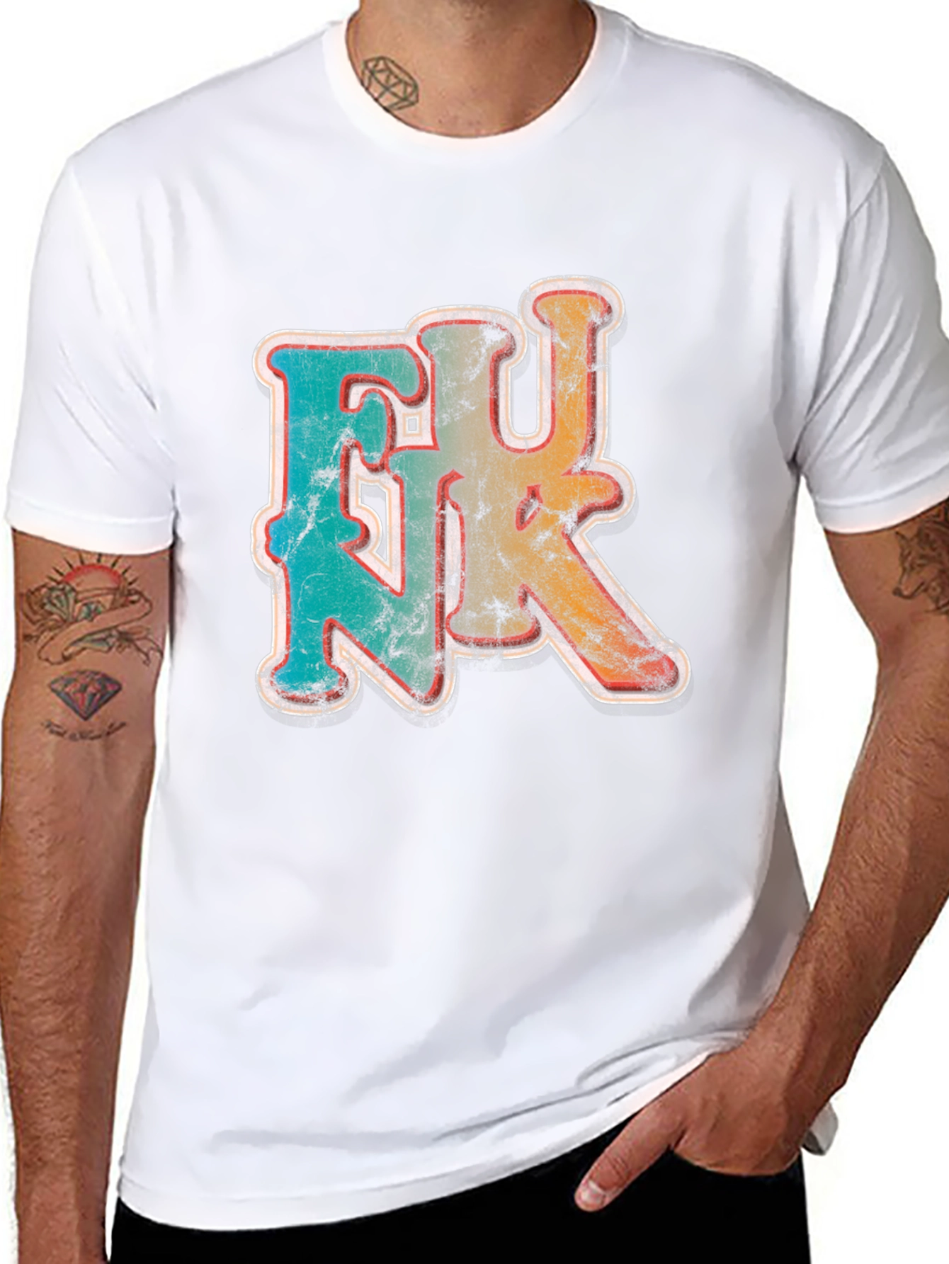 Retro Graphic Tee - Unique Design