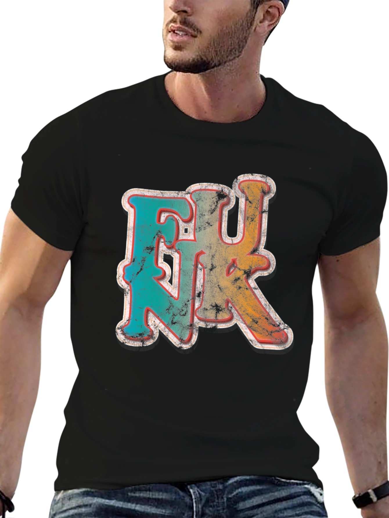 Retro Graphic Tee - Unique Design