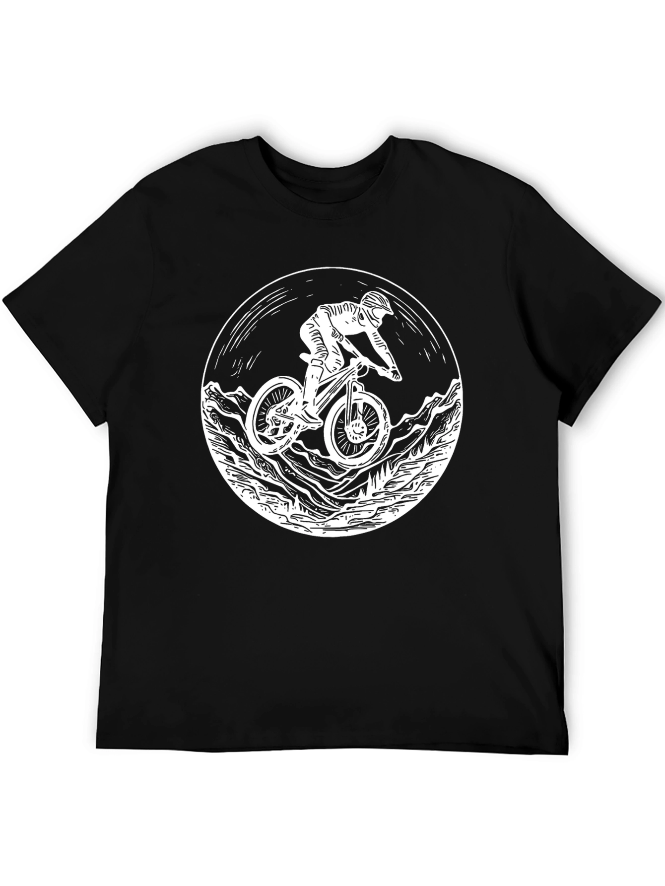 Mountain Biker Graphic Tee - Ride in Style!