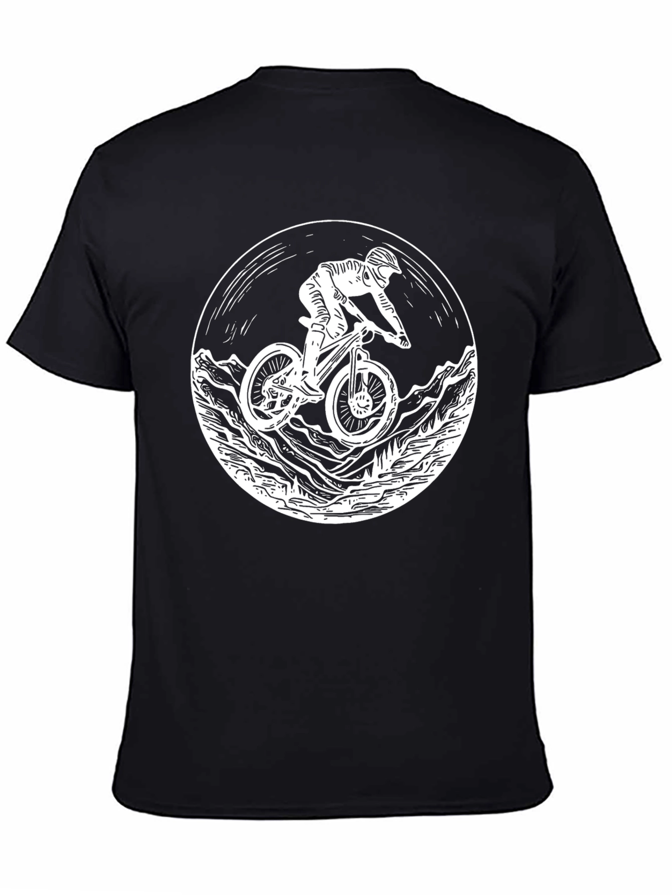 Mountain Biker Graphic Tee - Ride in Style!