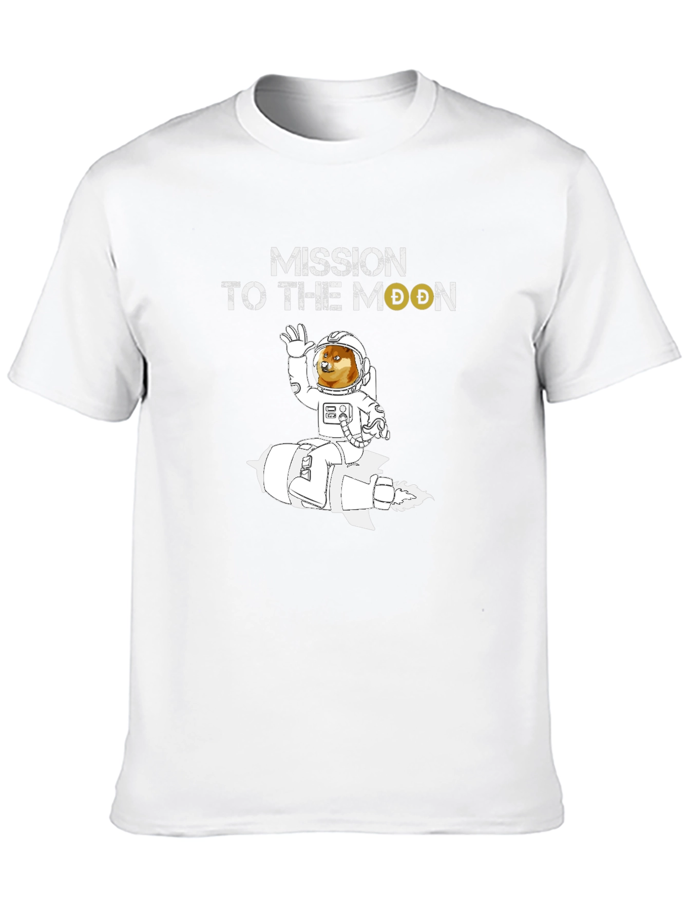 Mission to the Moon Doge T-Shirt