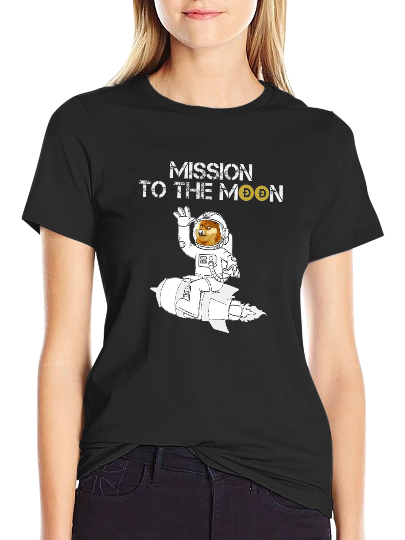 Mission to the Moon Doge T-Shirt