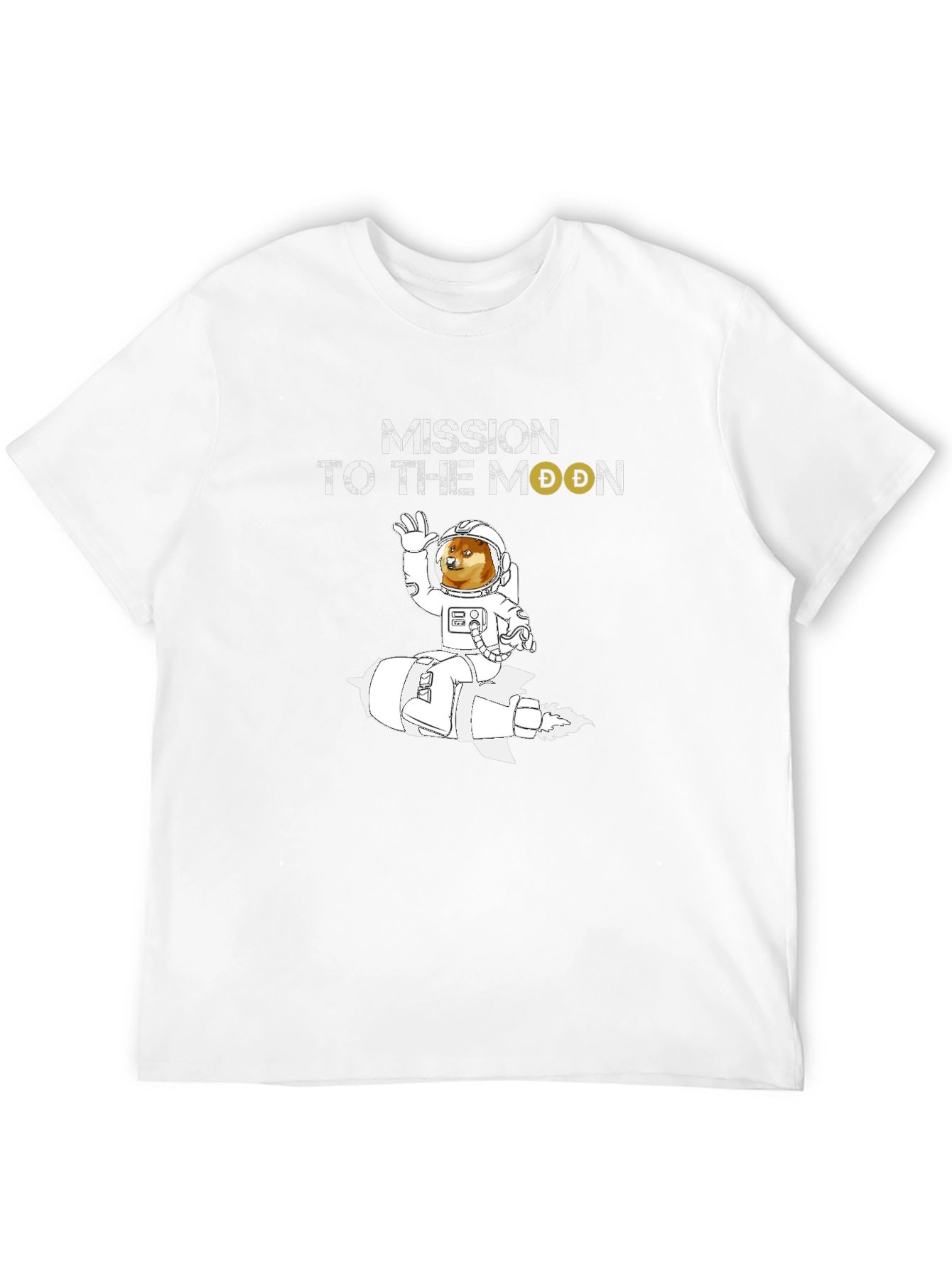 Mission to the Moon Doge T-Shirt