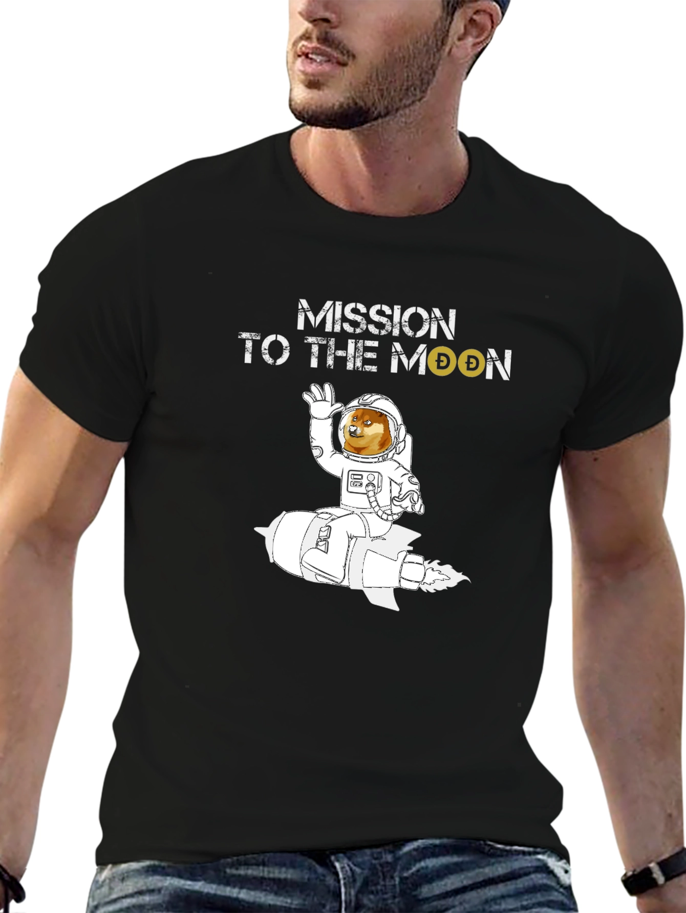 Mission to the Moon Doge T-Shirt