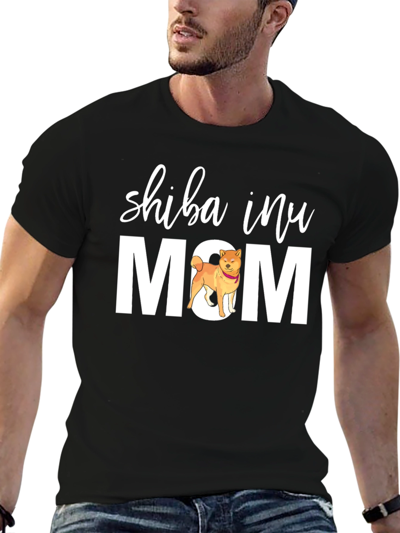 Shiba Inu Mom Graphic Tee - Dog Lover T-Shirt