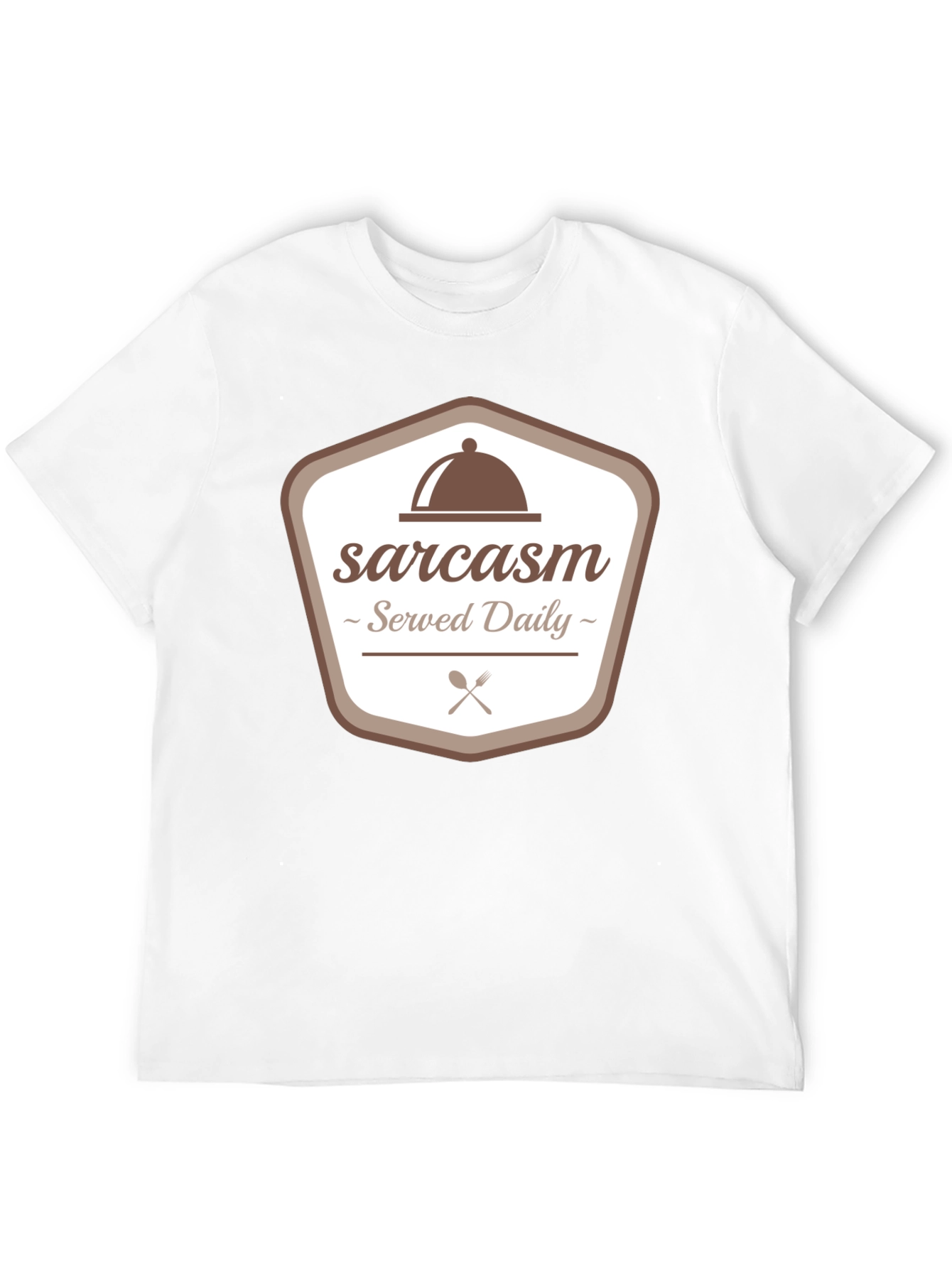 Sarcasm Served Daily Graphic Tee