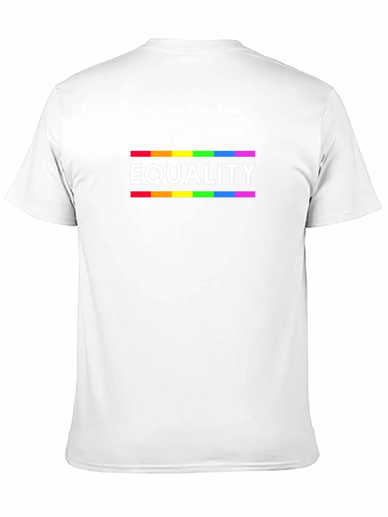 Equality Rainbow T-Shirt LGBT Pride Tee