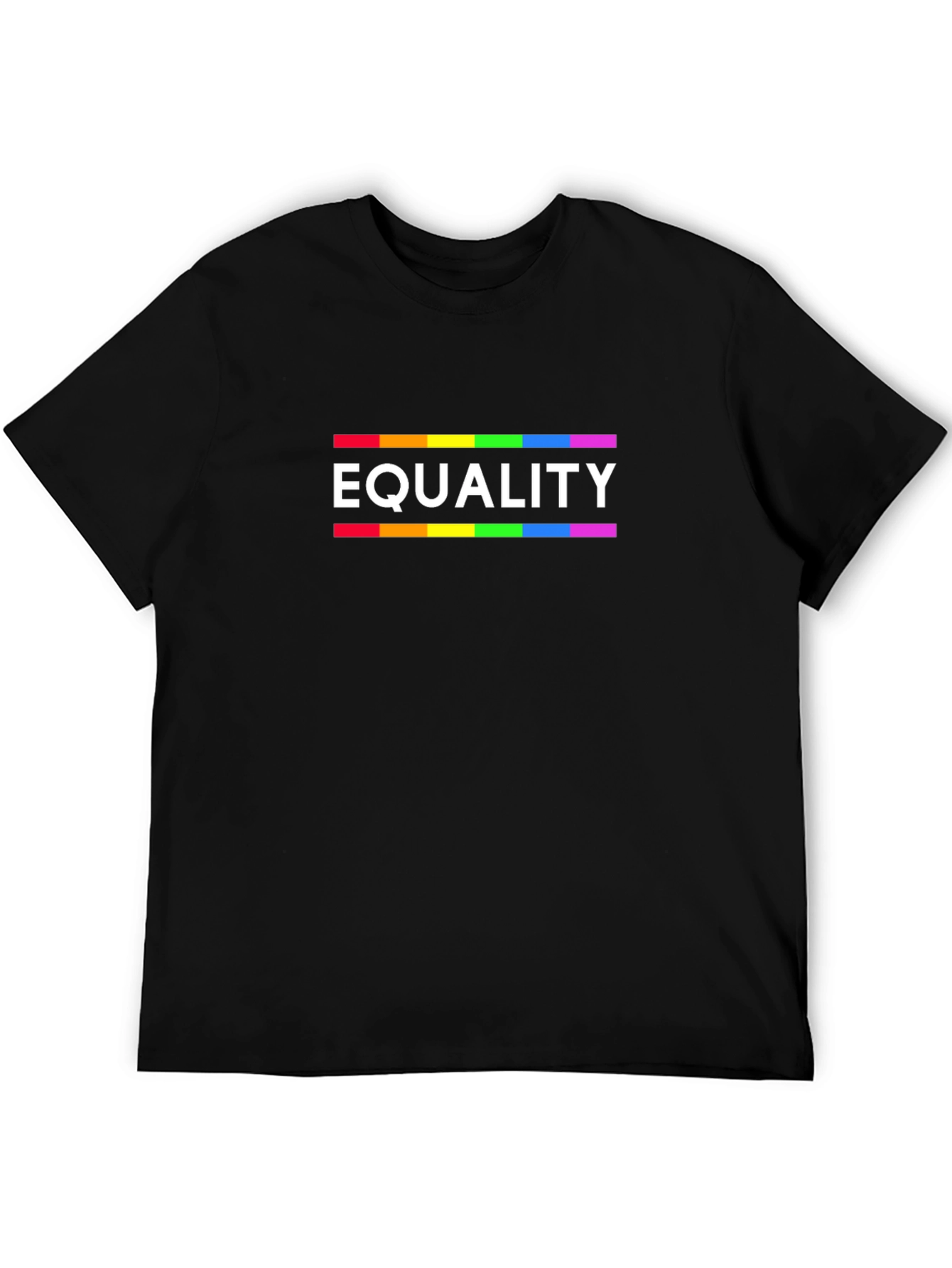 Equality Rainbow T-Shirt LGBT Pride Tee
