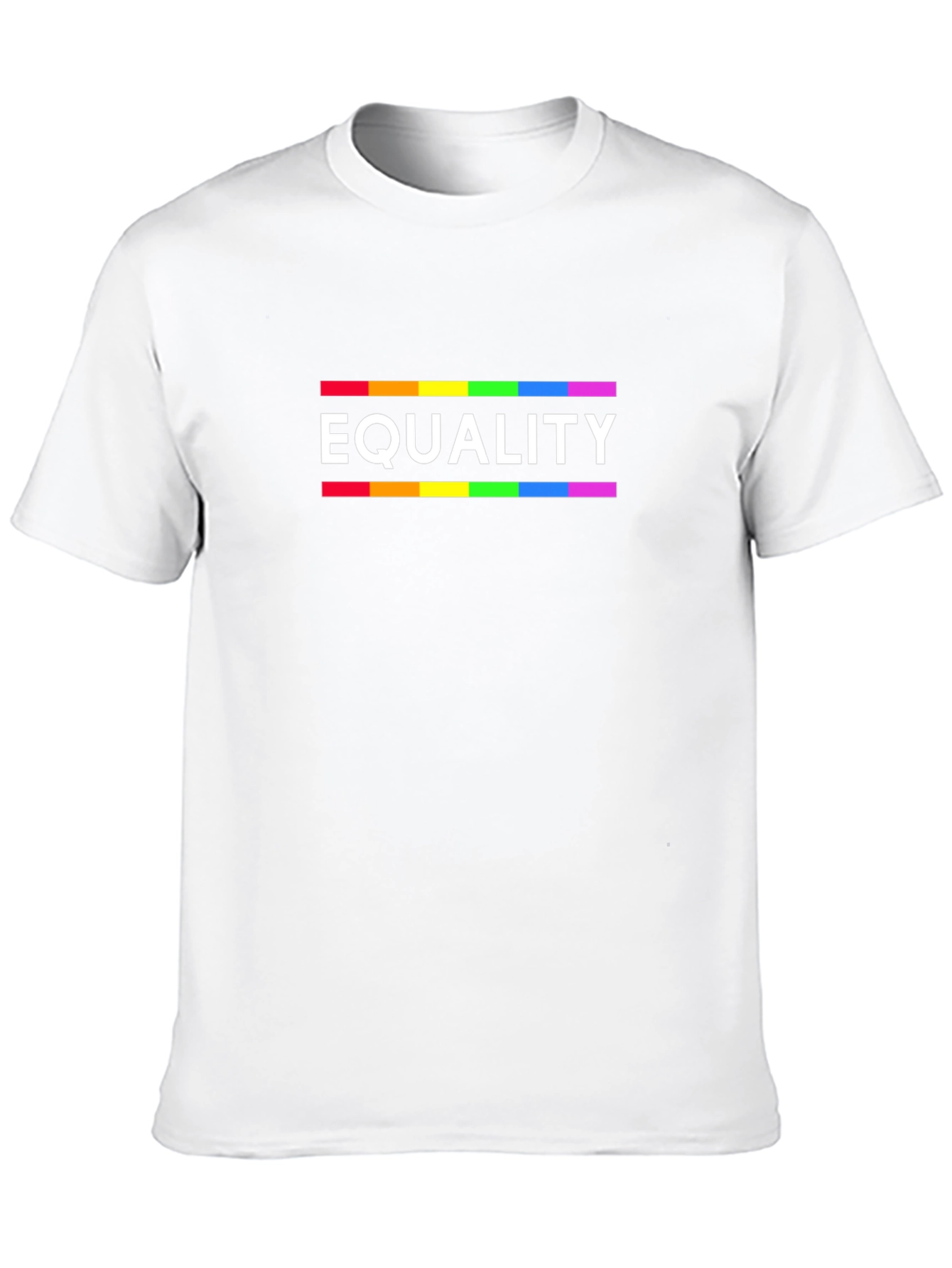 Equality Rainbow T-Shirt LGBT Pride Tee