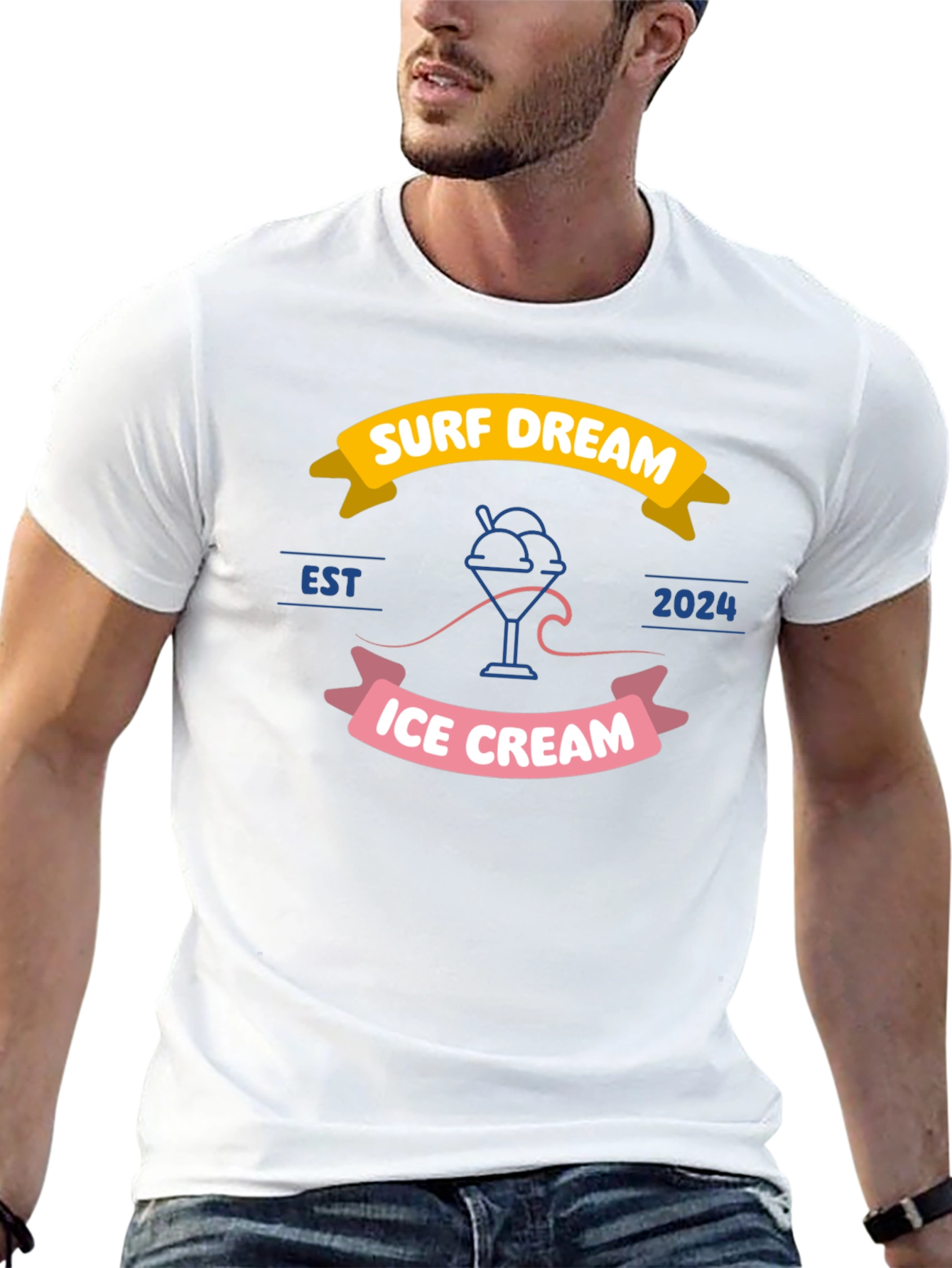 Surf Dream Ice Cream Tee