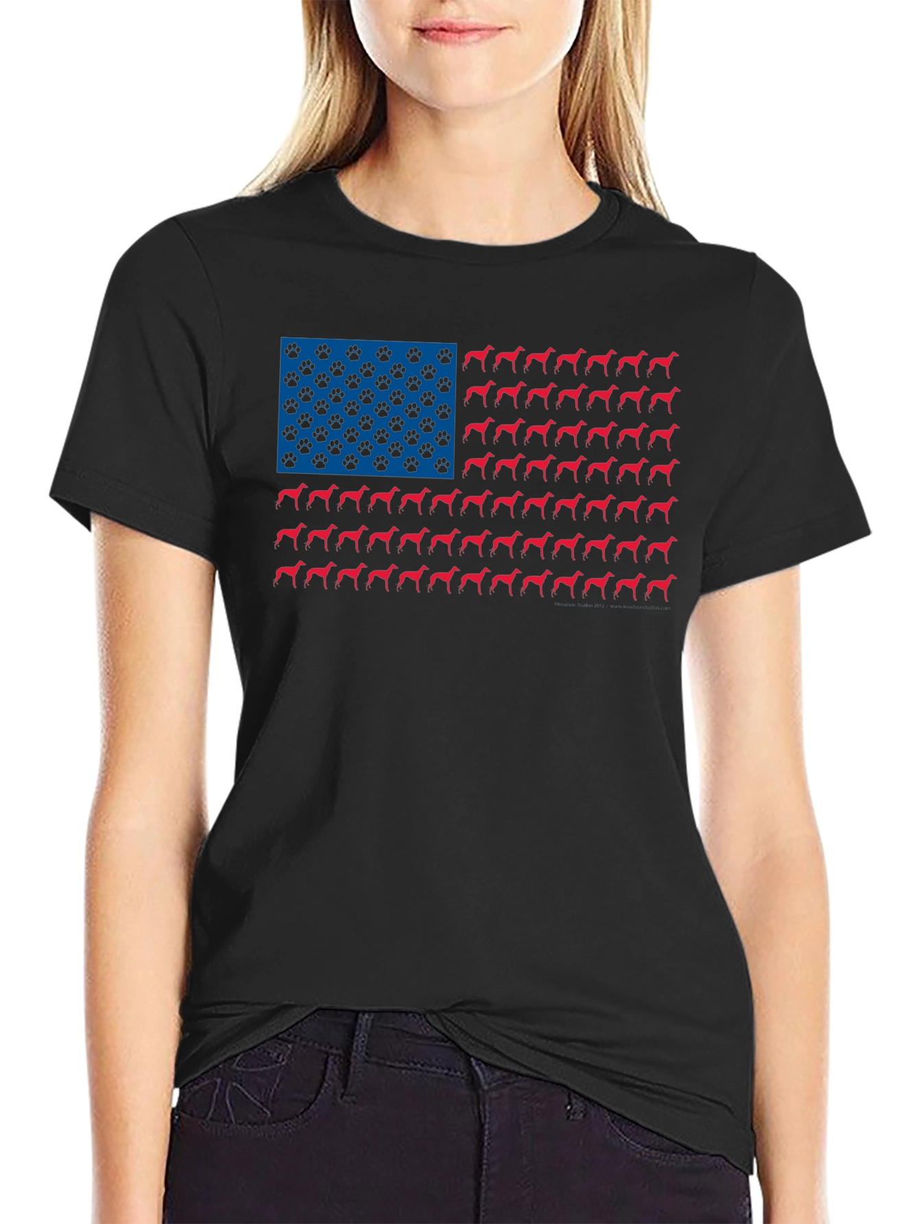 Patriotic Dog Lover T-Shirt