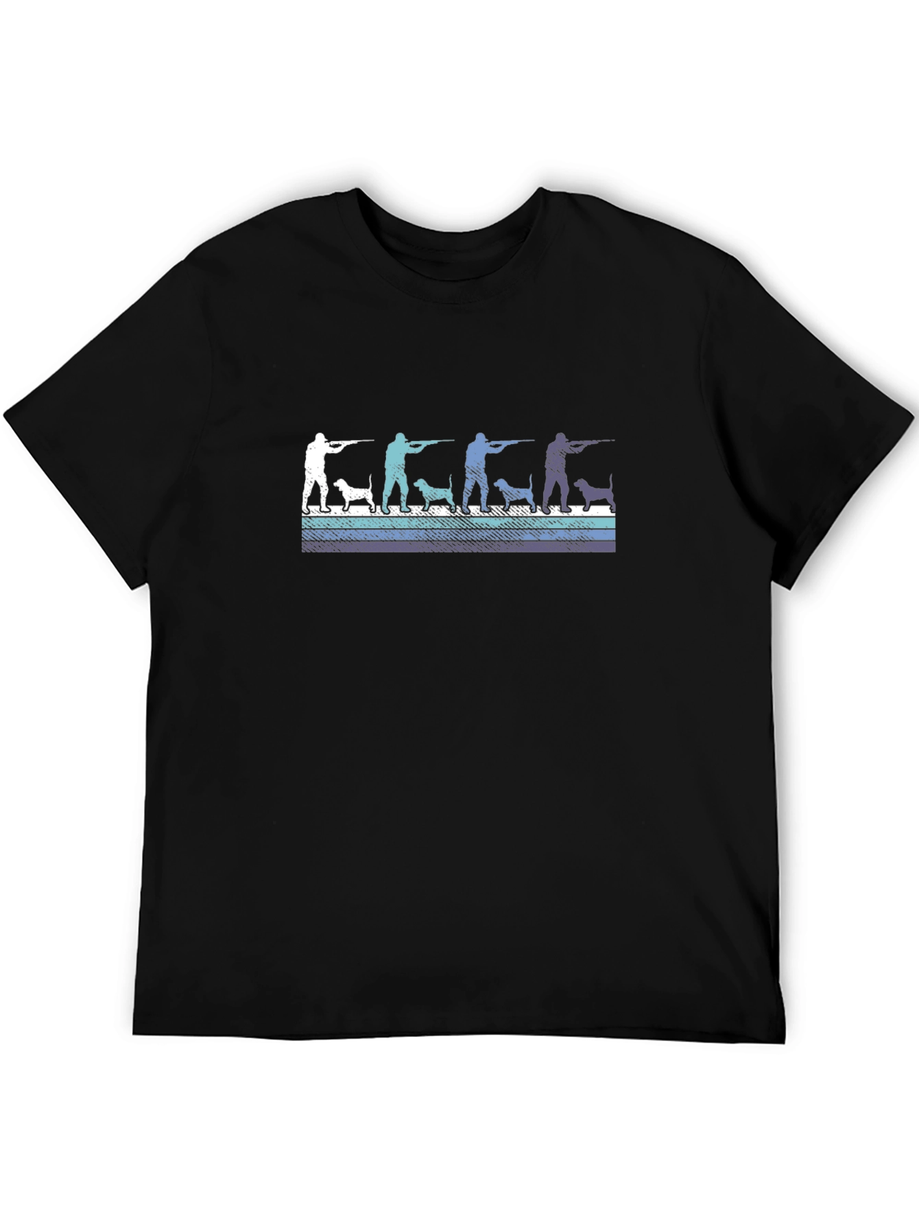 Hunter & Dog Graphic T-Shirt