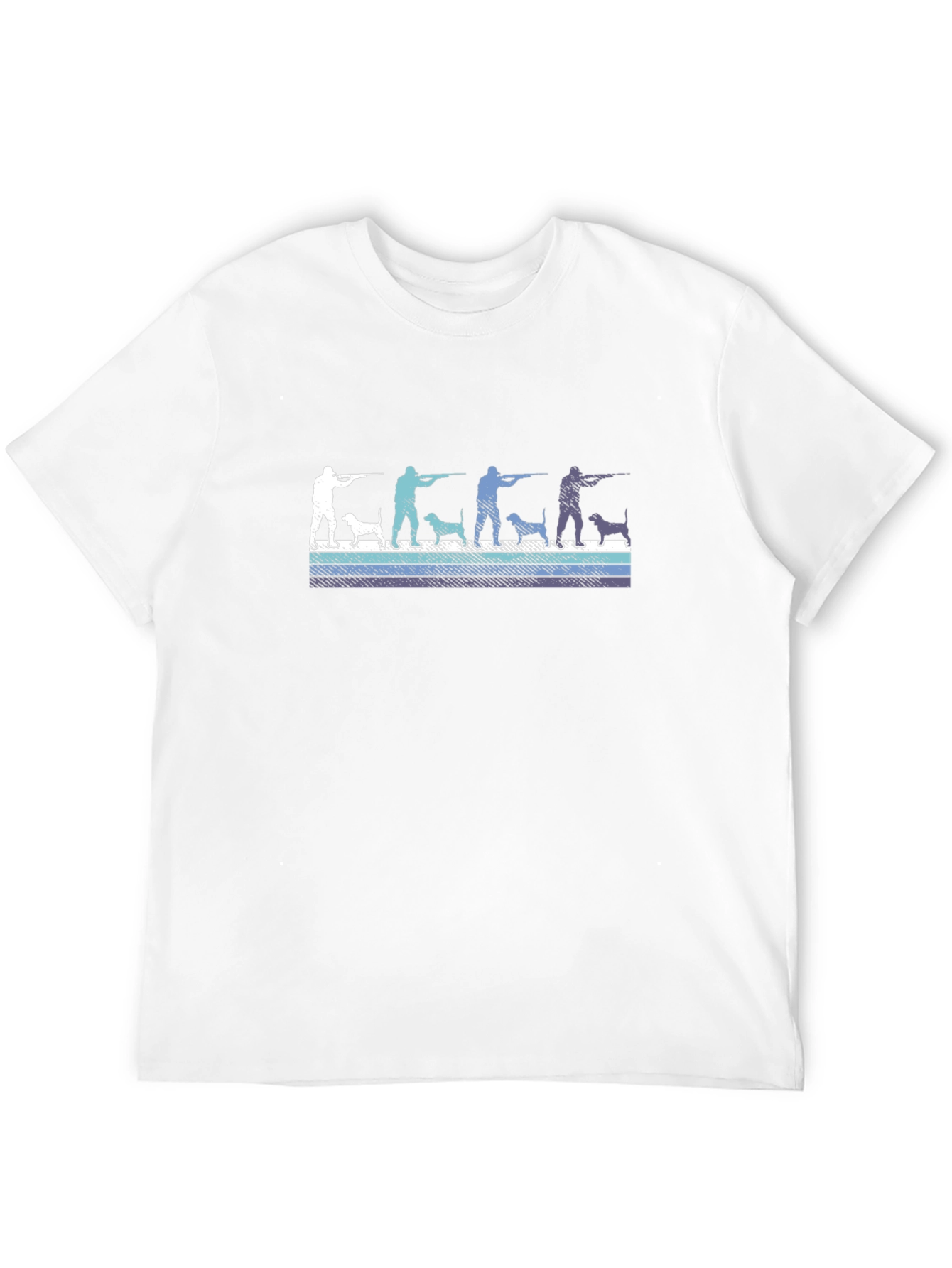 Hunter & Dog Graphic T-Shirt