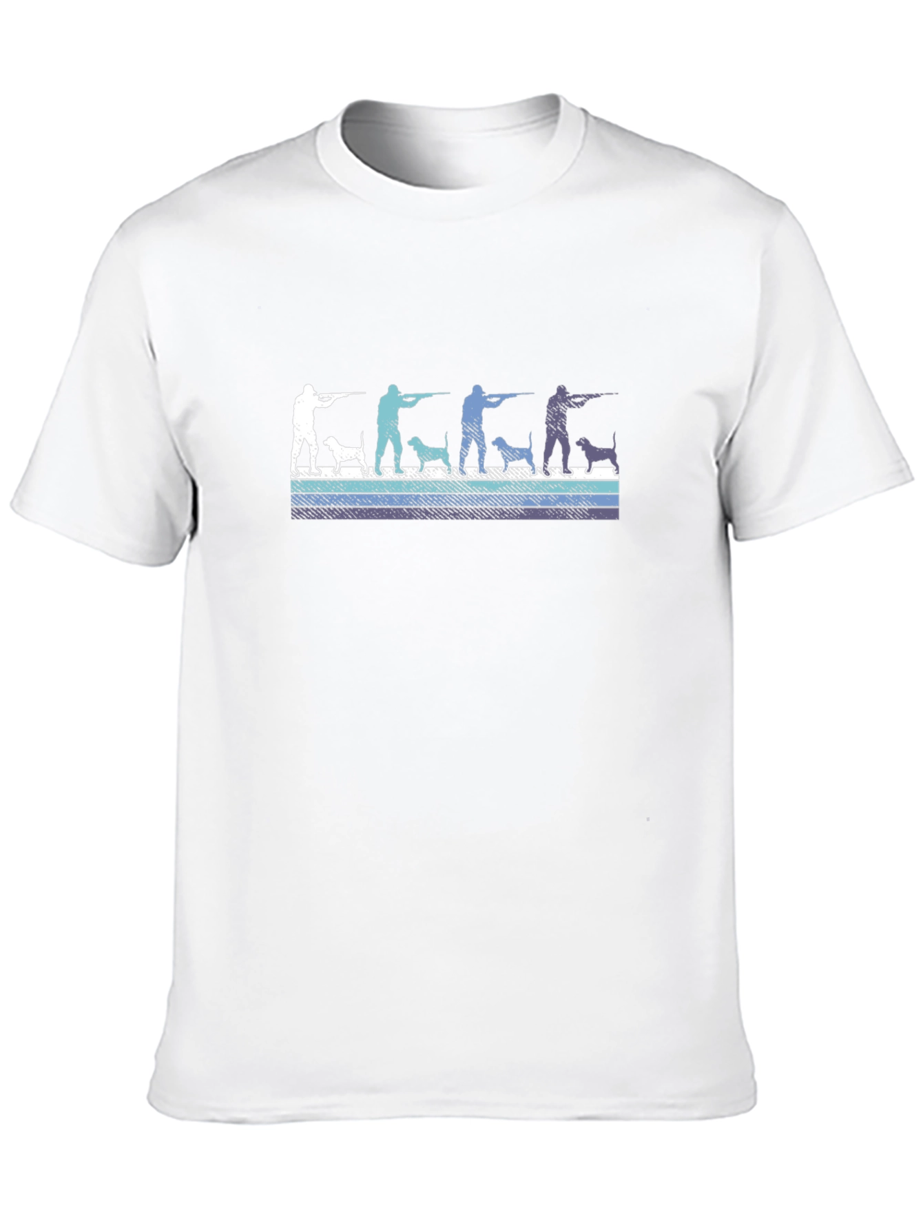 Hunter & Dog Graphic T-Shirt