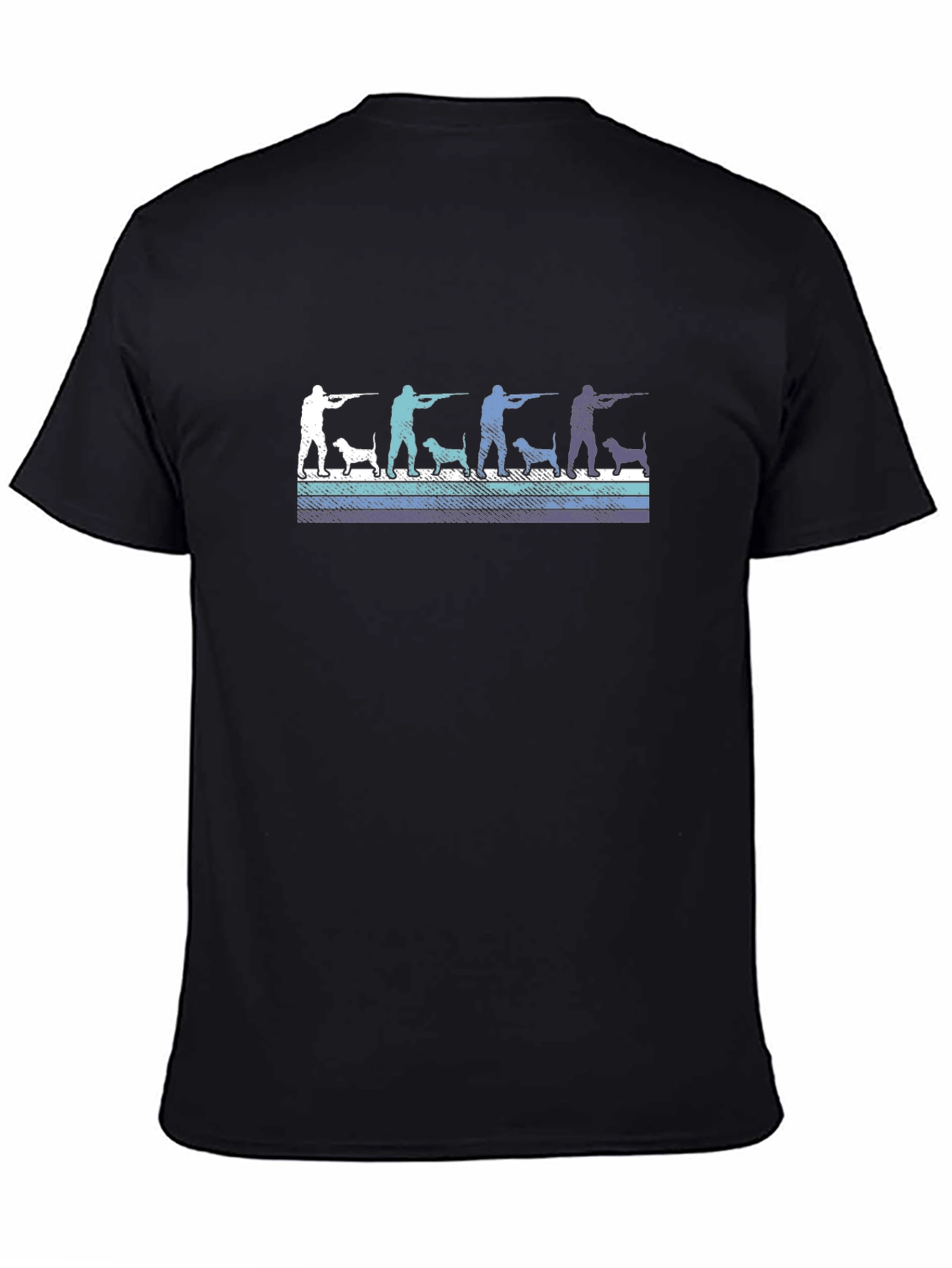Hunter & Dog Graphic T-Shirt