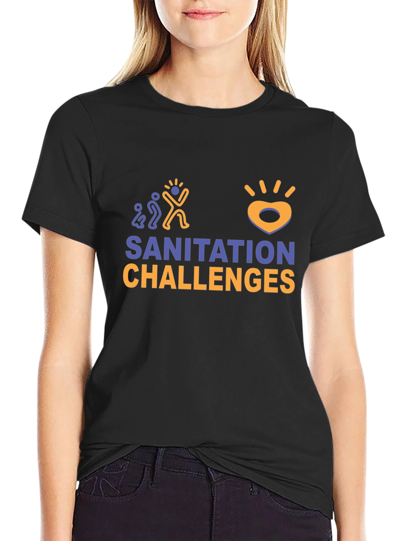 Sanitation Challenges Graphic T-Shirt