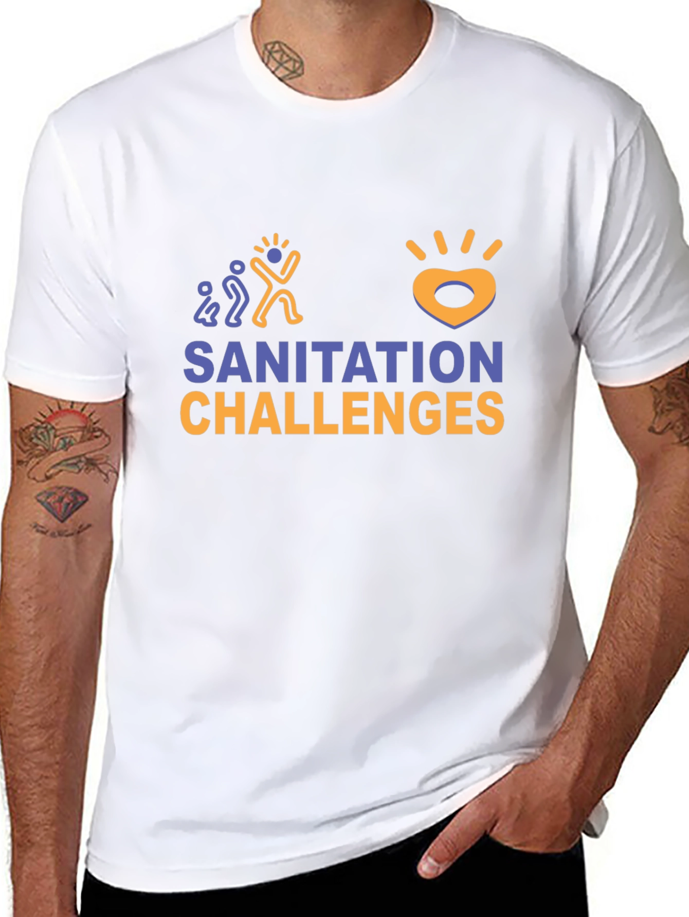 Sanitation Challenges Graphic T-Shirt