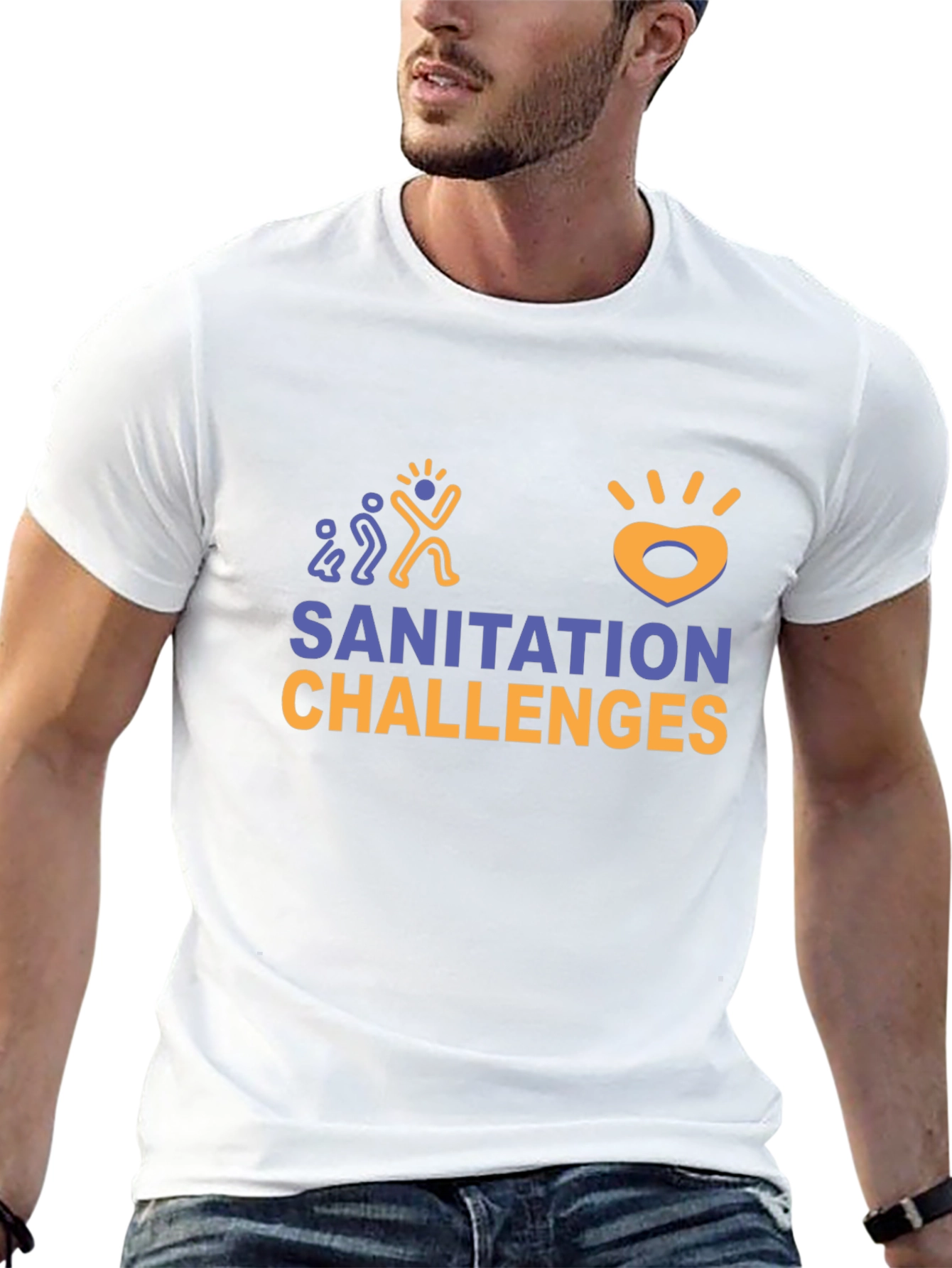 Sanitation Challenges Graphic T-Shirt