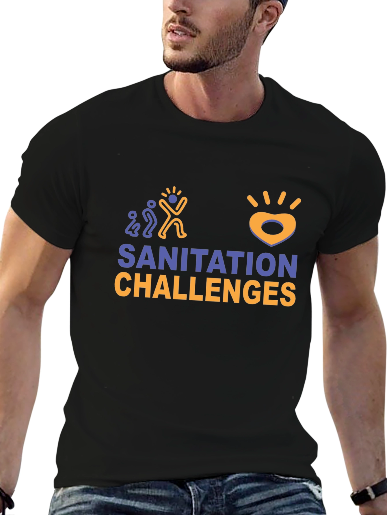 Sanitation Challenges Graphic T-Shirt