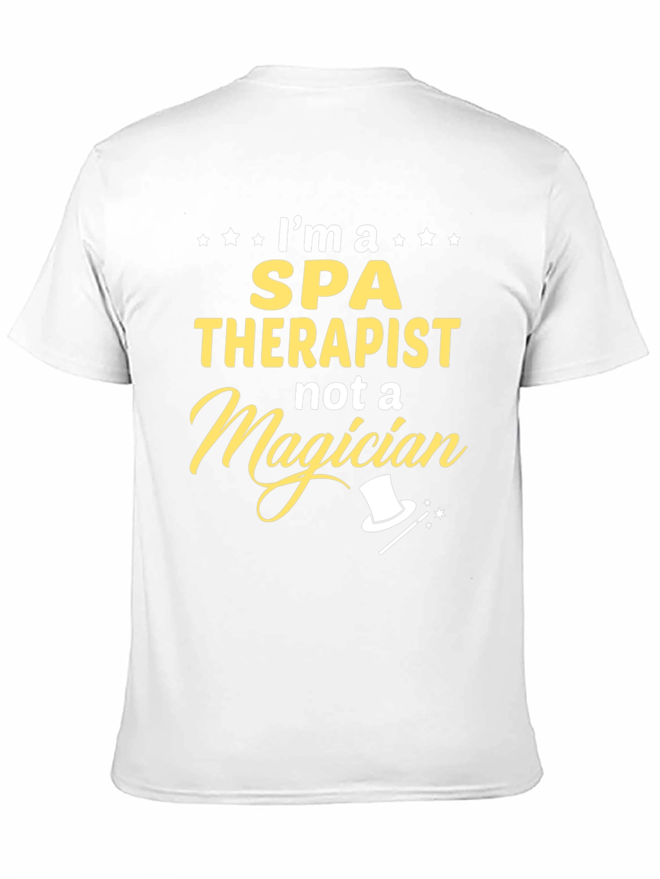 Spa Therapist Novelty Graphic T-Shirt