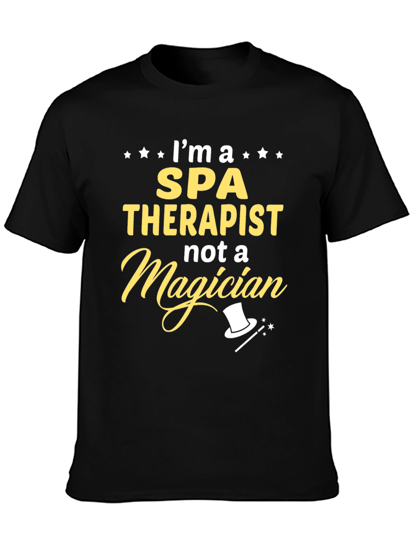 Spa Therapist Novelty Graphic T-Shirt