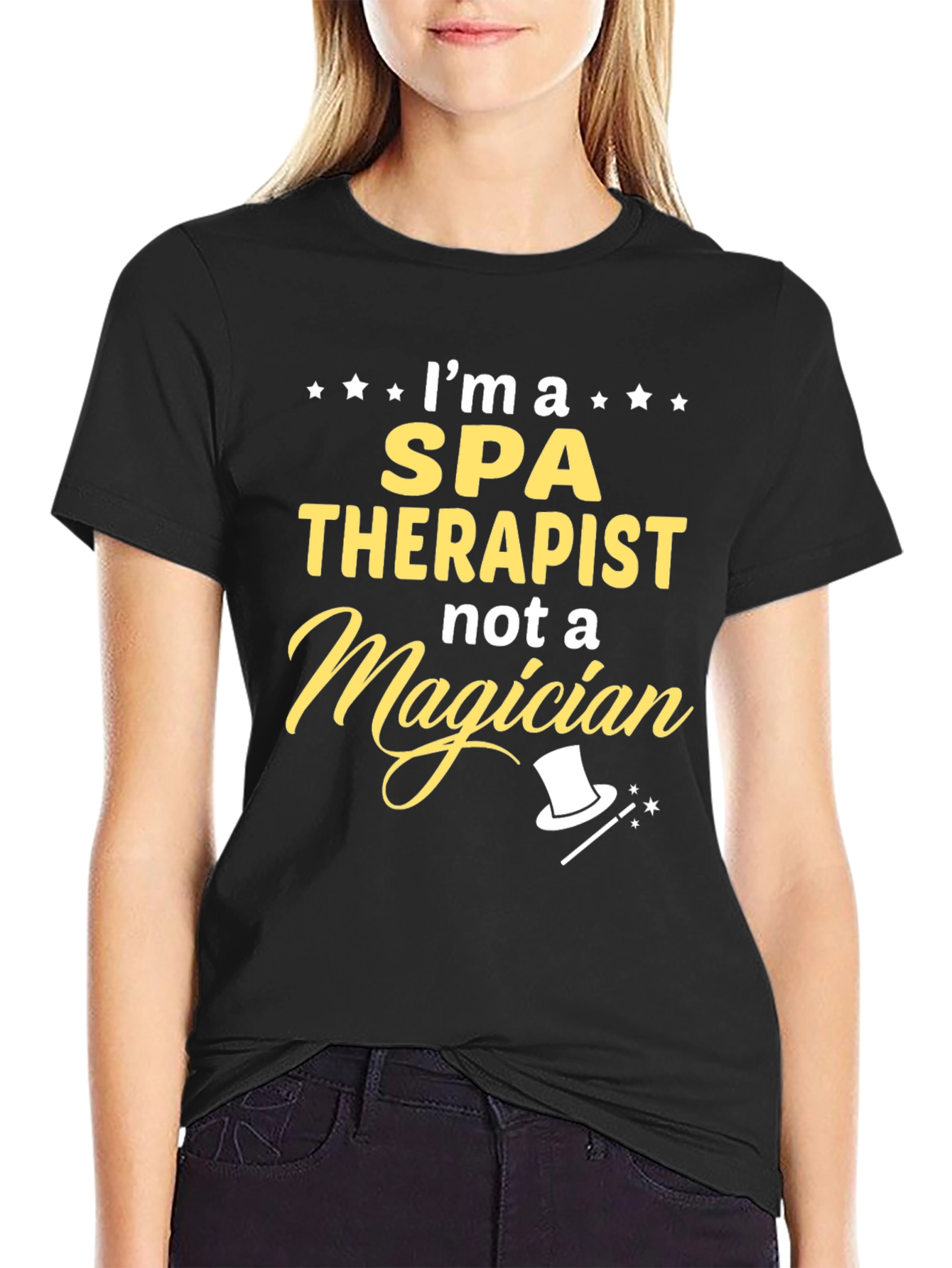 Spa Therapist Novelty Graphic T-Shirt
