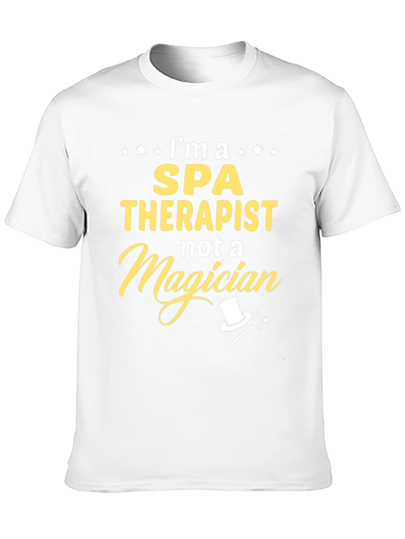 Spa Therapist Novelty Graphic T-Shirt