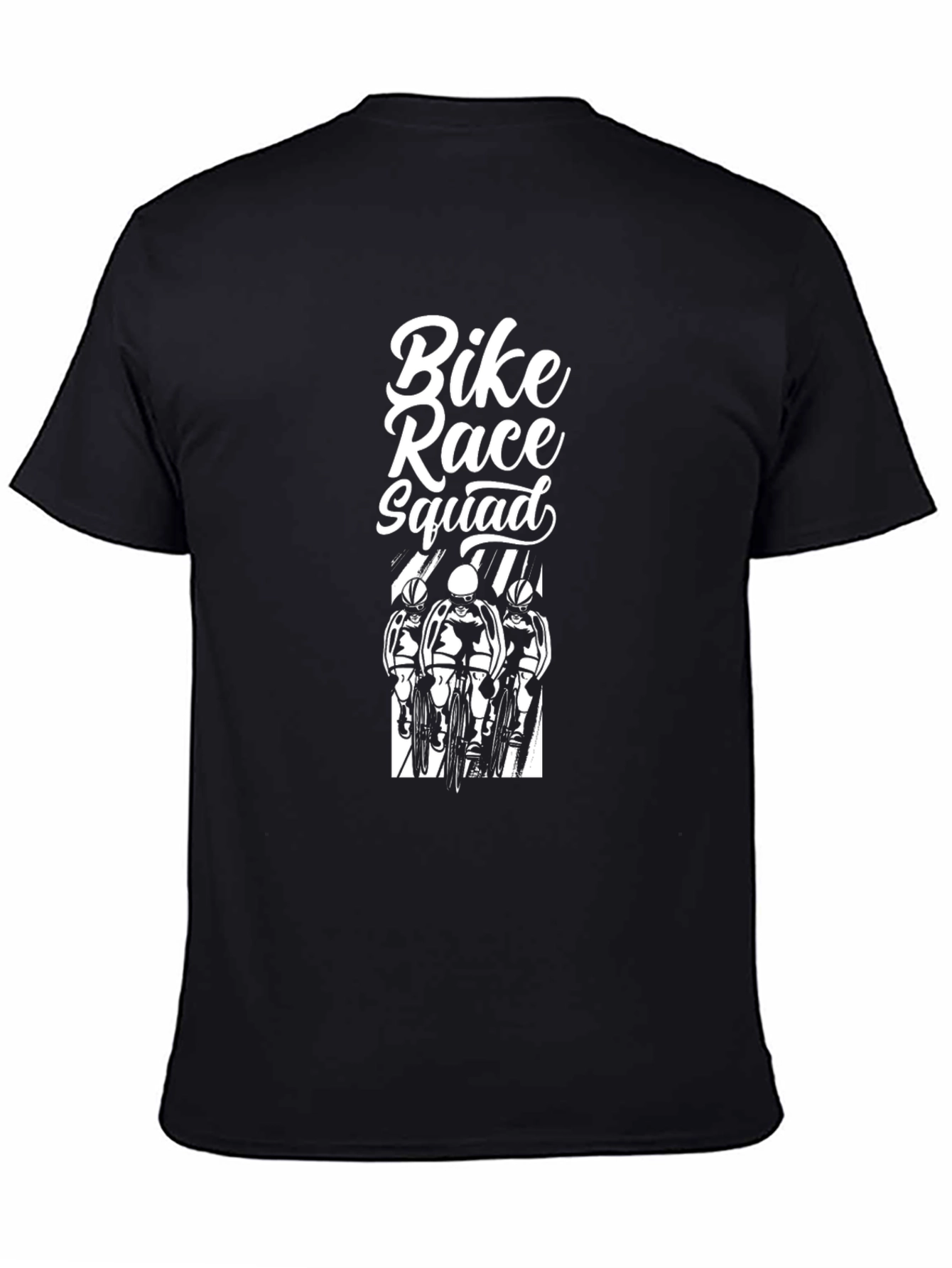 Bike Race Squad Black T-Shirt