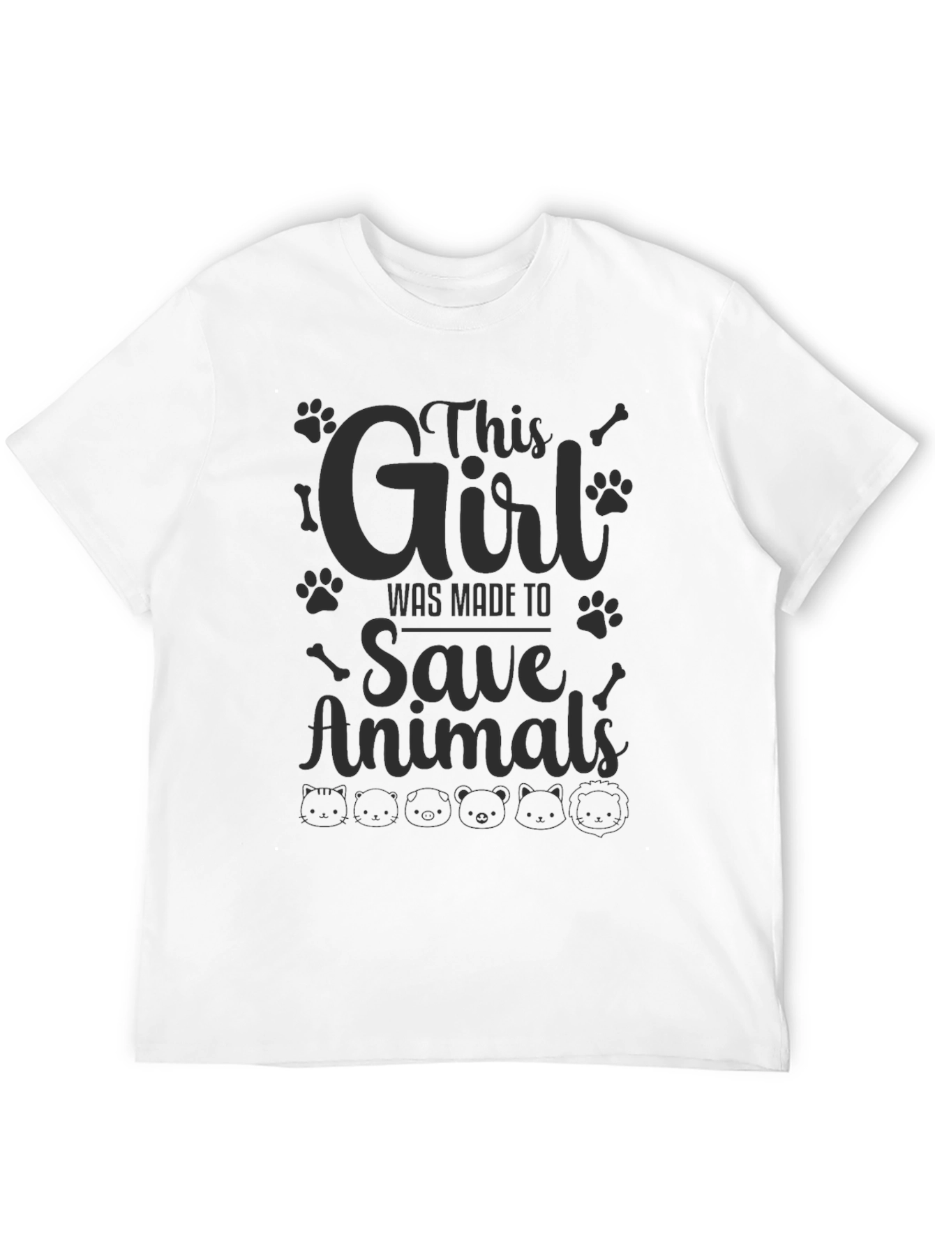 Animal Rescue Graphic Tee - This Girl Saves Animals
