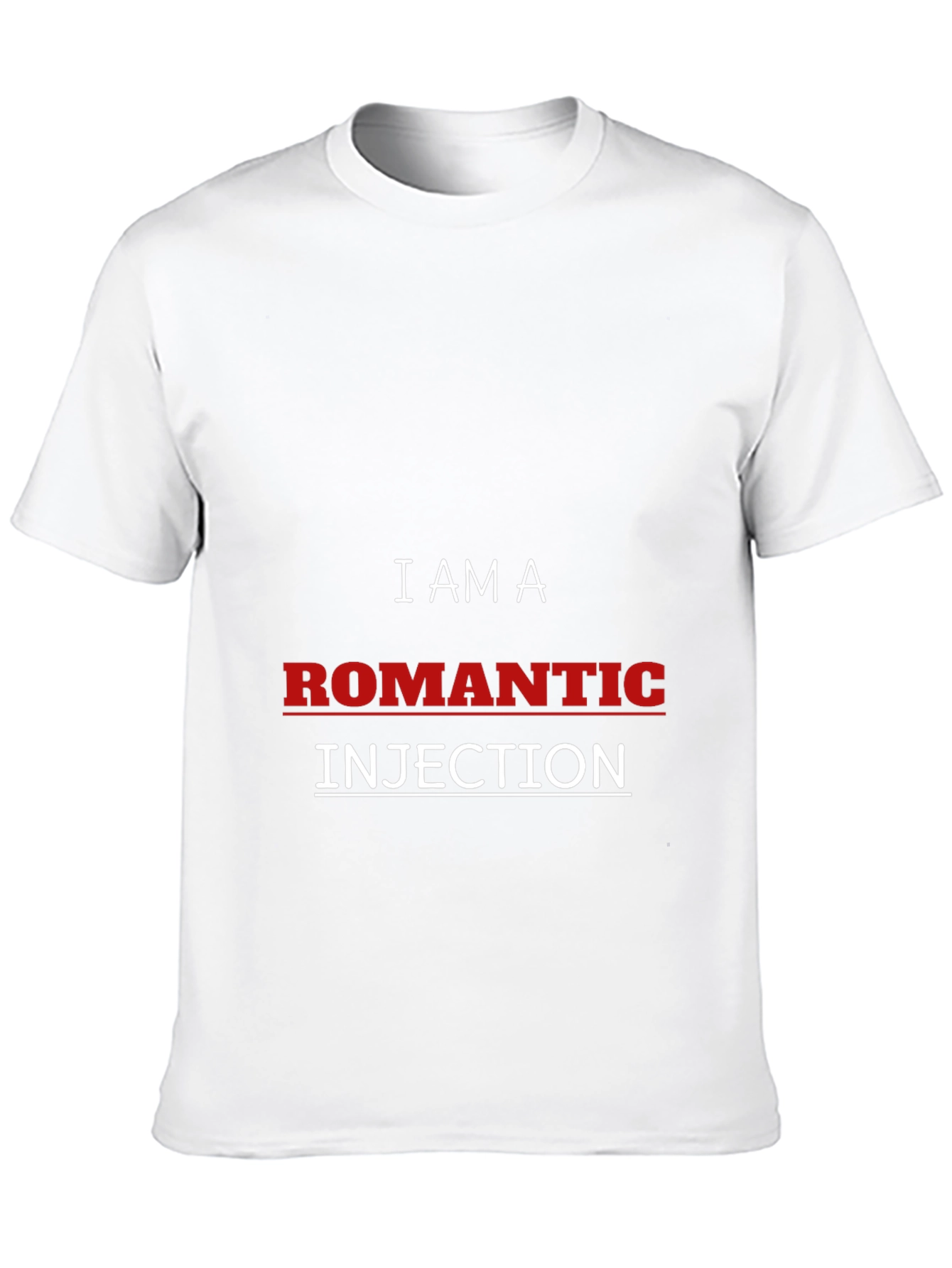 Romantic Injection T-Shirt Funny Graphic Tee