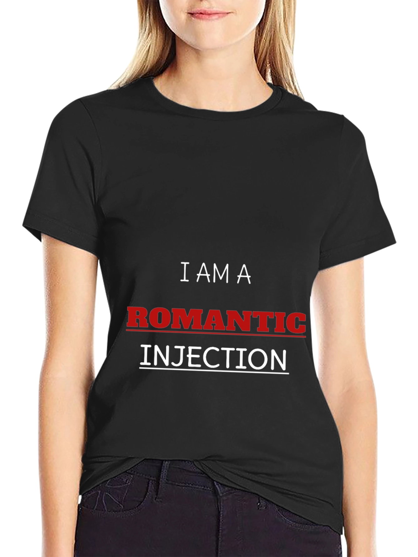Romantic Injection T-Shirt Funny Graphic Tee