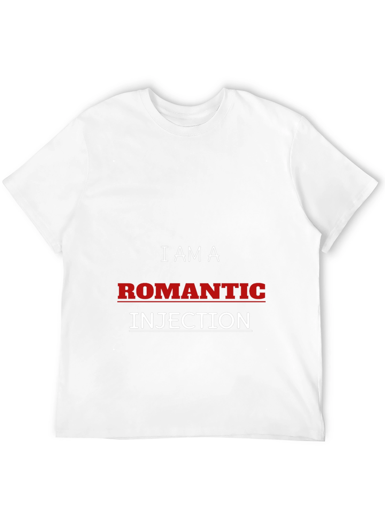 Romantic Injection T-Shirt Funny Graphic Tee